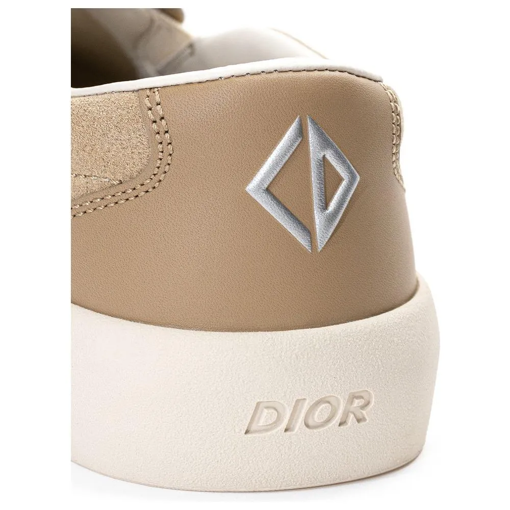 Dior Beige Leather Sneaker