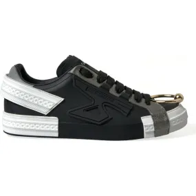 Dolce & Gabbana Elegant Calfskin Low Top Sneakers