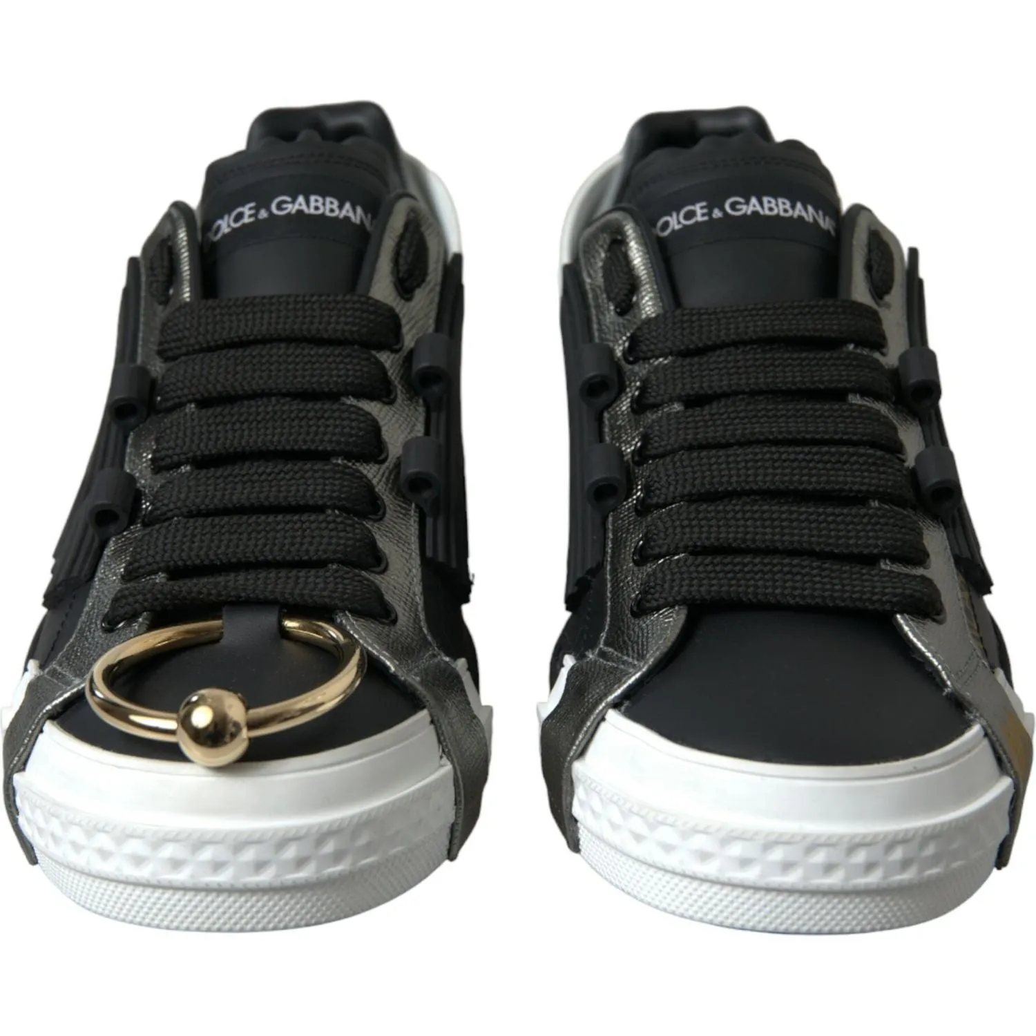 Dolce & Gabbana Elegant Calfskin Low Top Sneakers