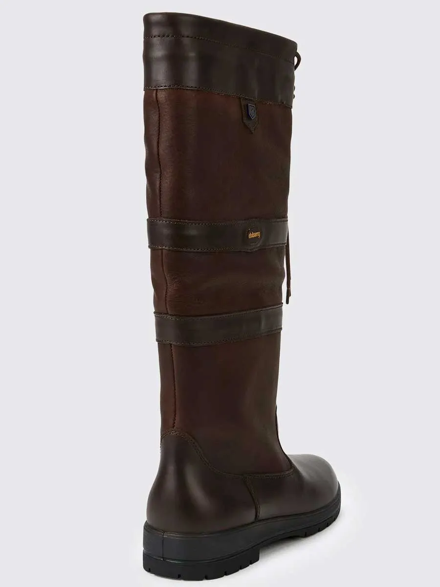 DUBARRY Galway Waterproof Leather Country Boots - Mocha