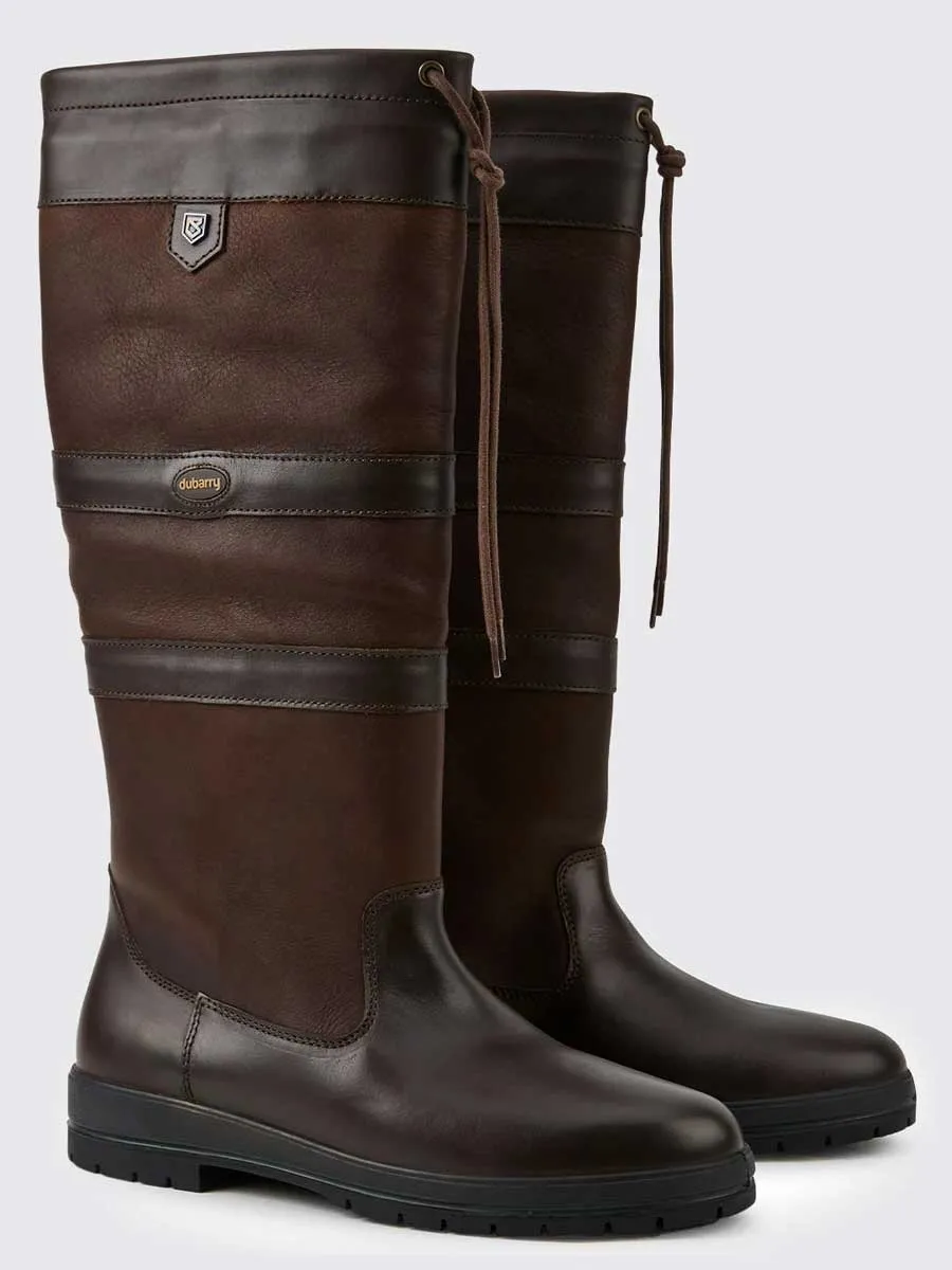 DUBARRY Galway Waterproof Leather Country Boots - Mocha