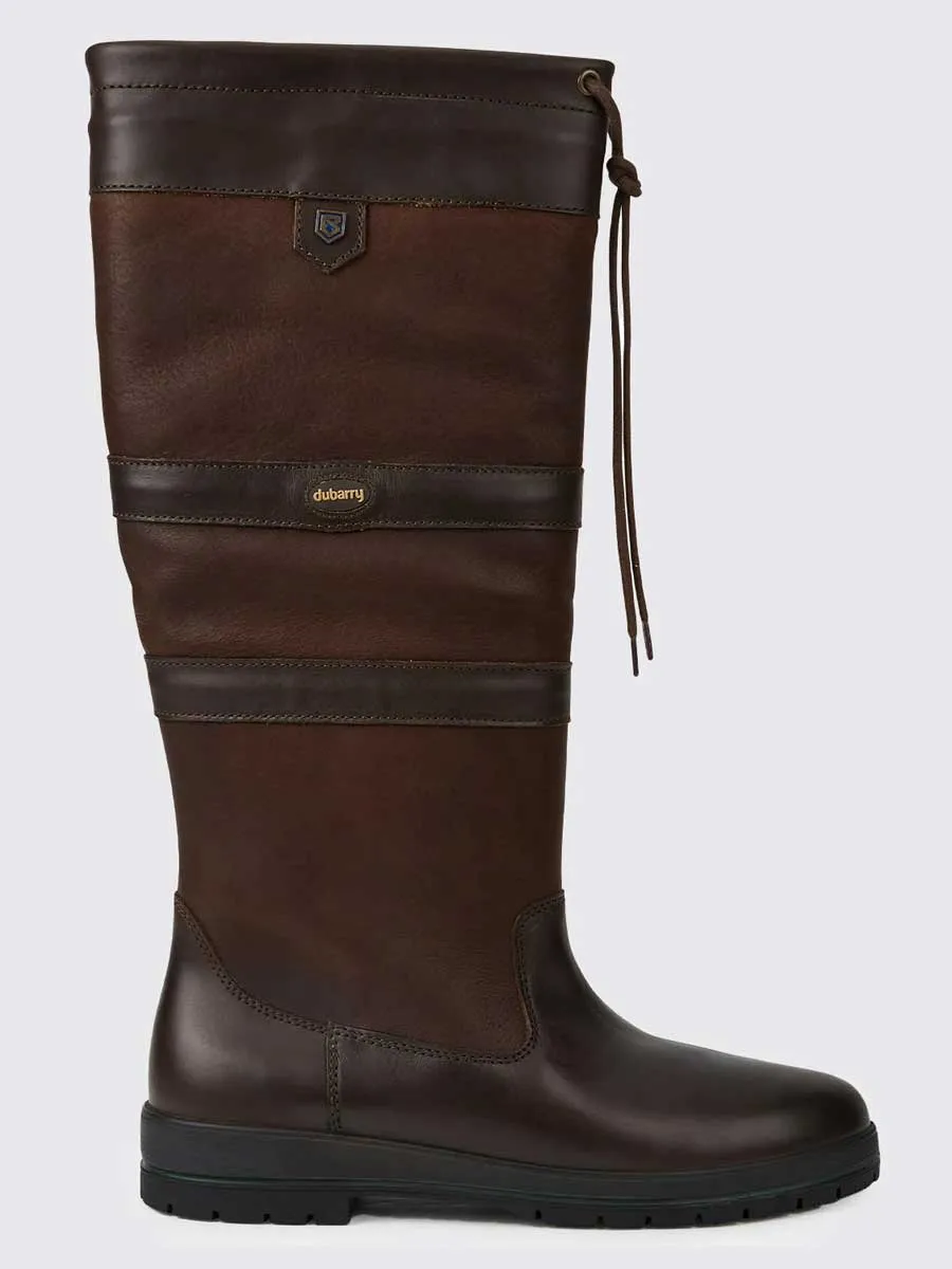 DUBARRY Galway Waterproof Leather Country Boots - Mocha