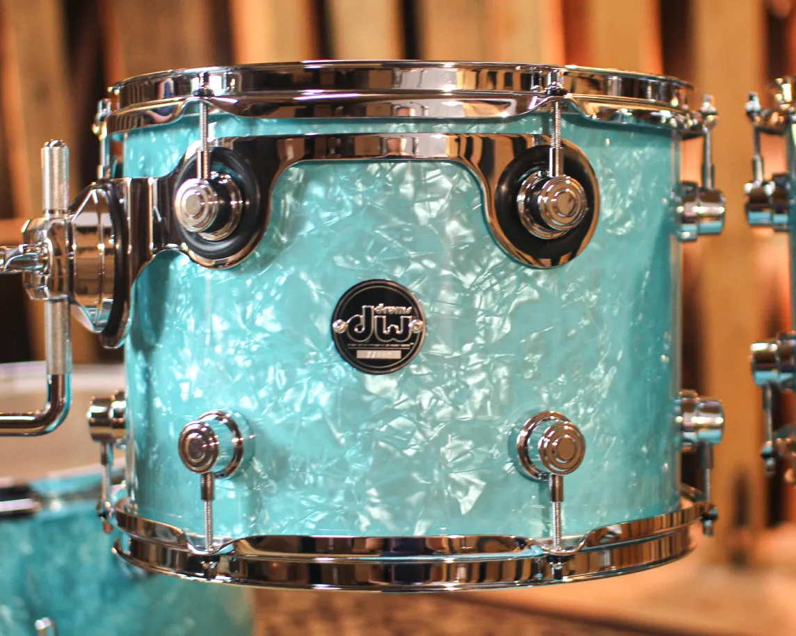 DW Performance Seafoam Marine Fusion Drum Set - 16x20,8x10,9x12,12x14