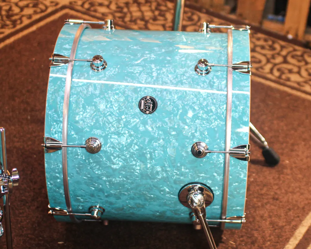 DW Performance Seafoam Marine Fusion Drum Set - 16x20,8x10,9x12,12x14