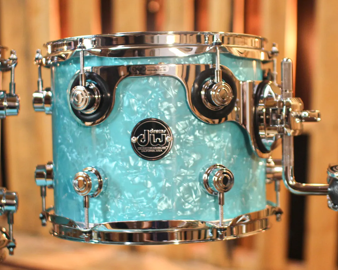 DW Performance Seafoam Marine Fusion Drum Set - 16x20,8x10,9x12,12x14