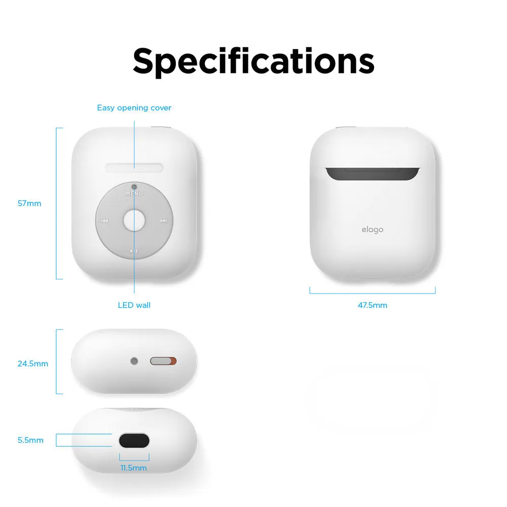 Elago AW6 AirPods 1 & 2 Case