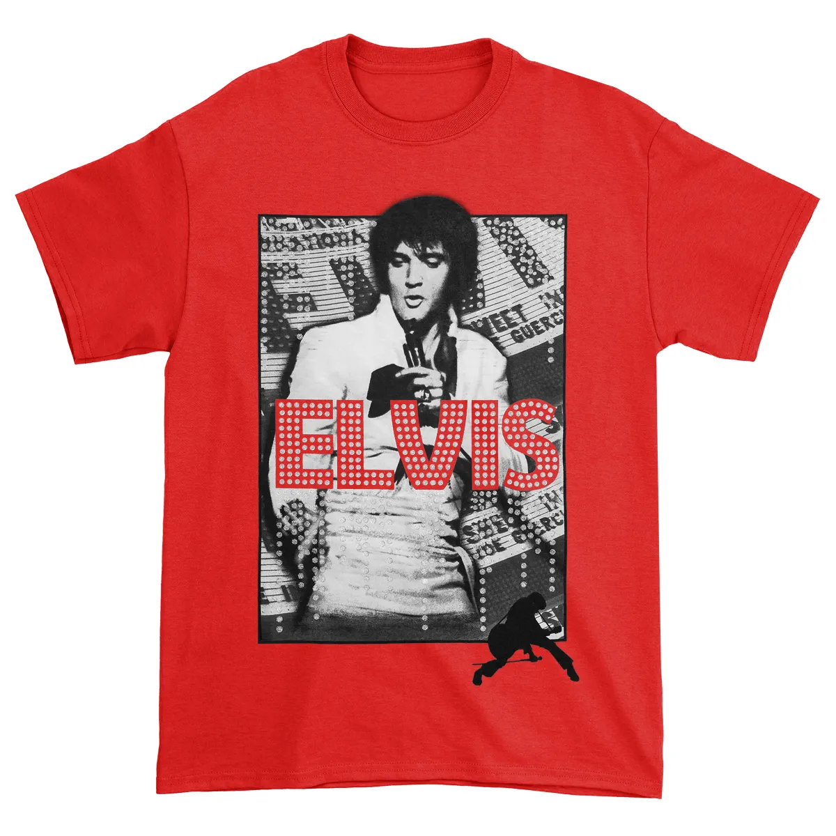 ELVIS White Suit Vegas T-Shirt