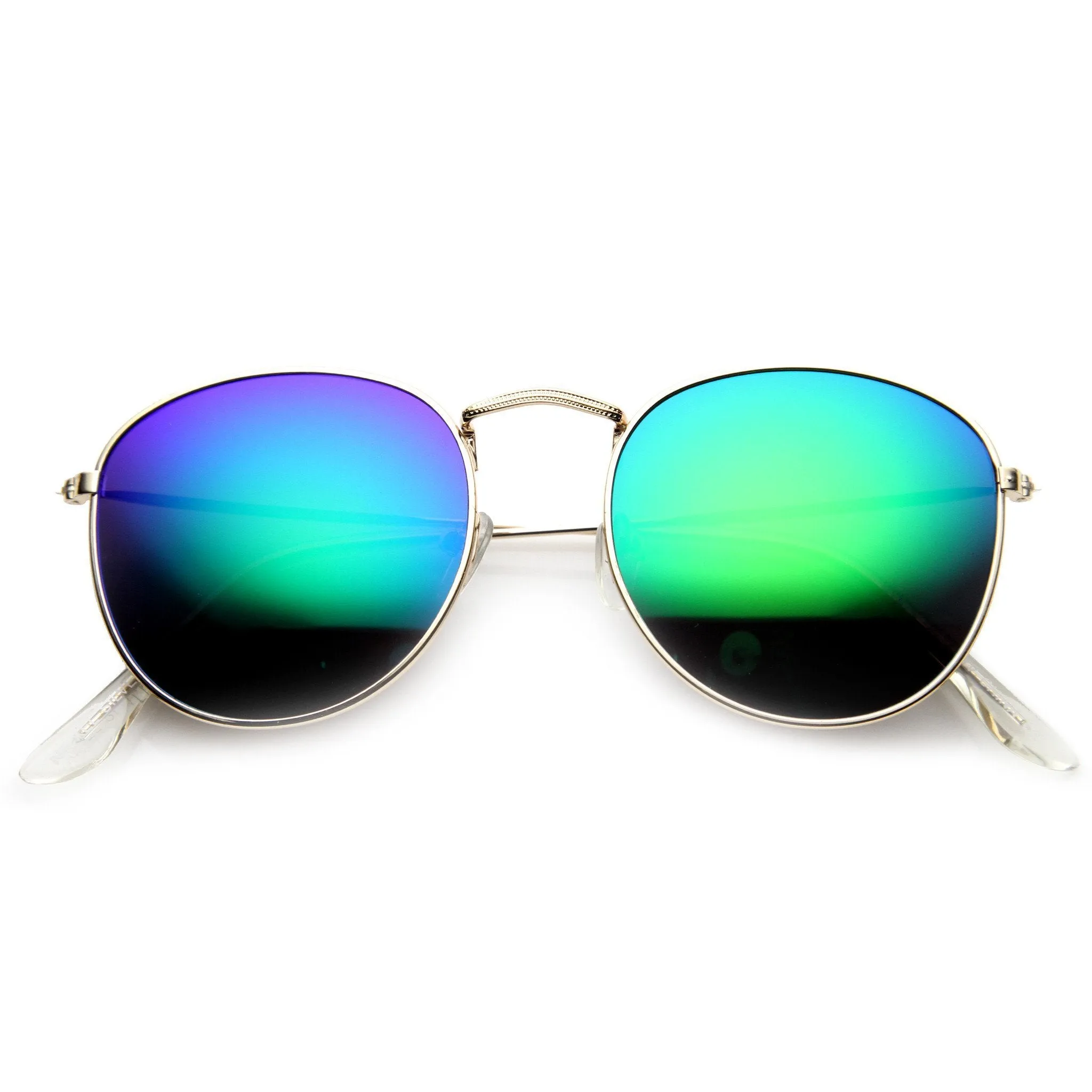 Flash Color Mirror Lens Sunglasses