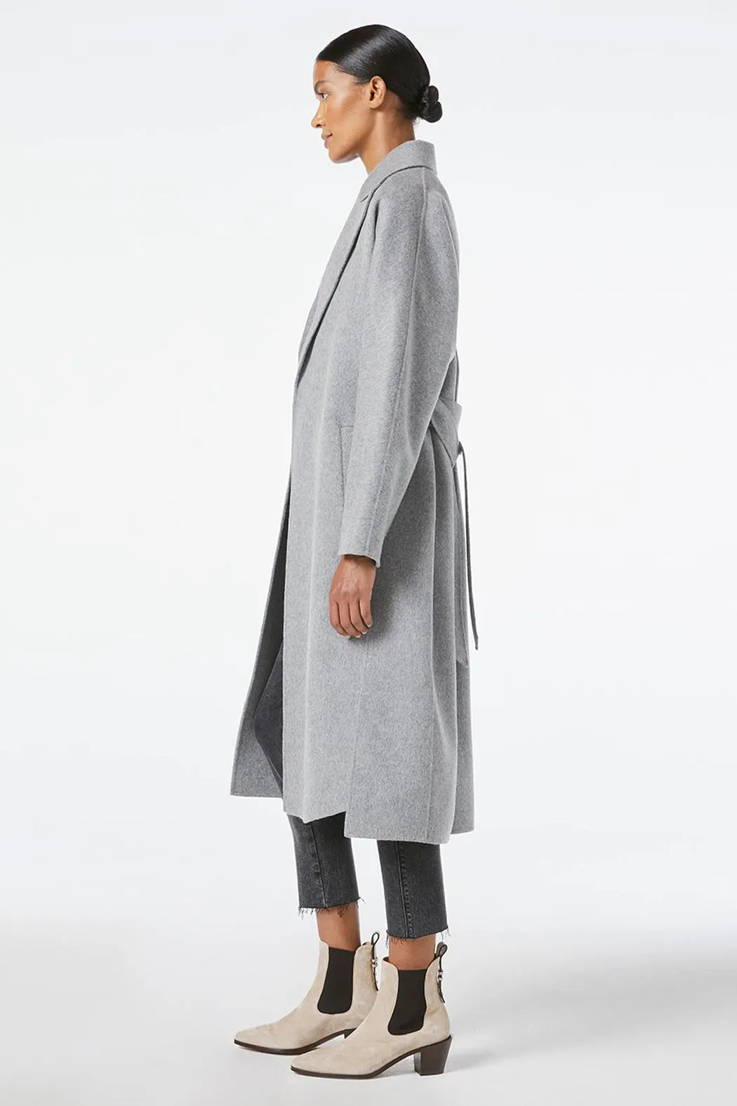 FRAME - Double Face Wrap Coat