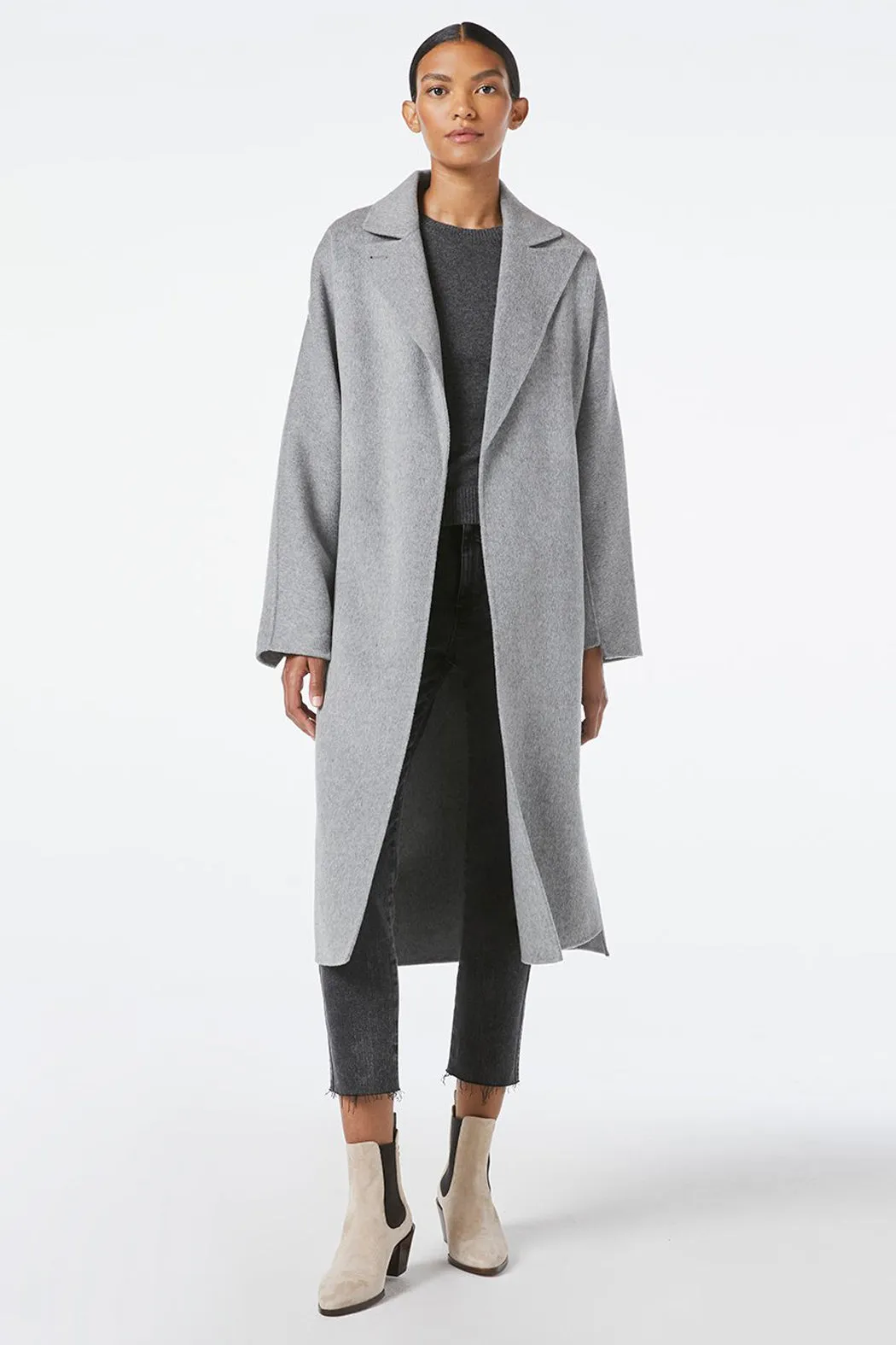 FRAME - Double Face Wrap Coat