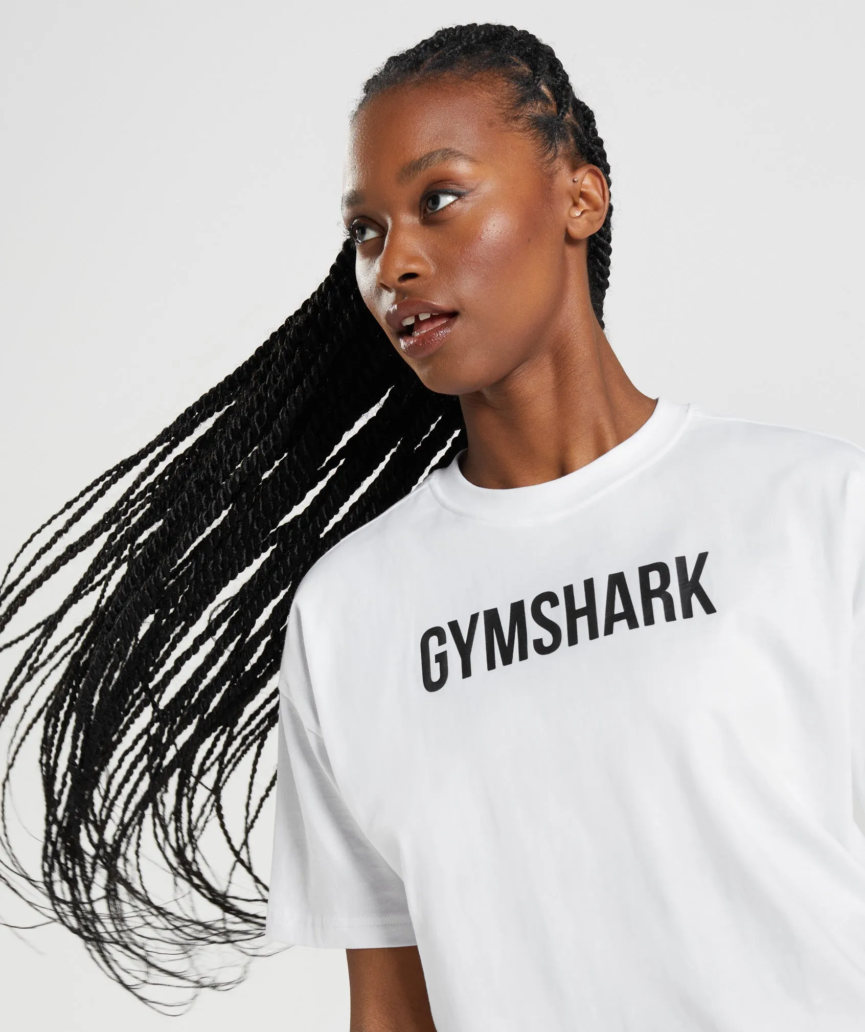 Gymshark Apollo Oversized T-Shirt - White