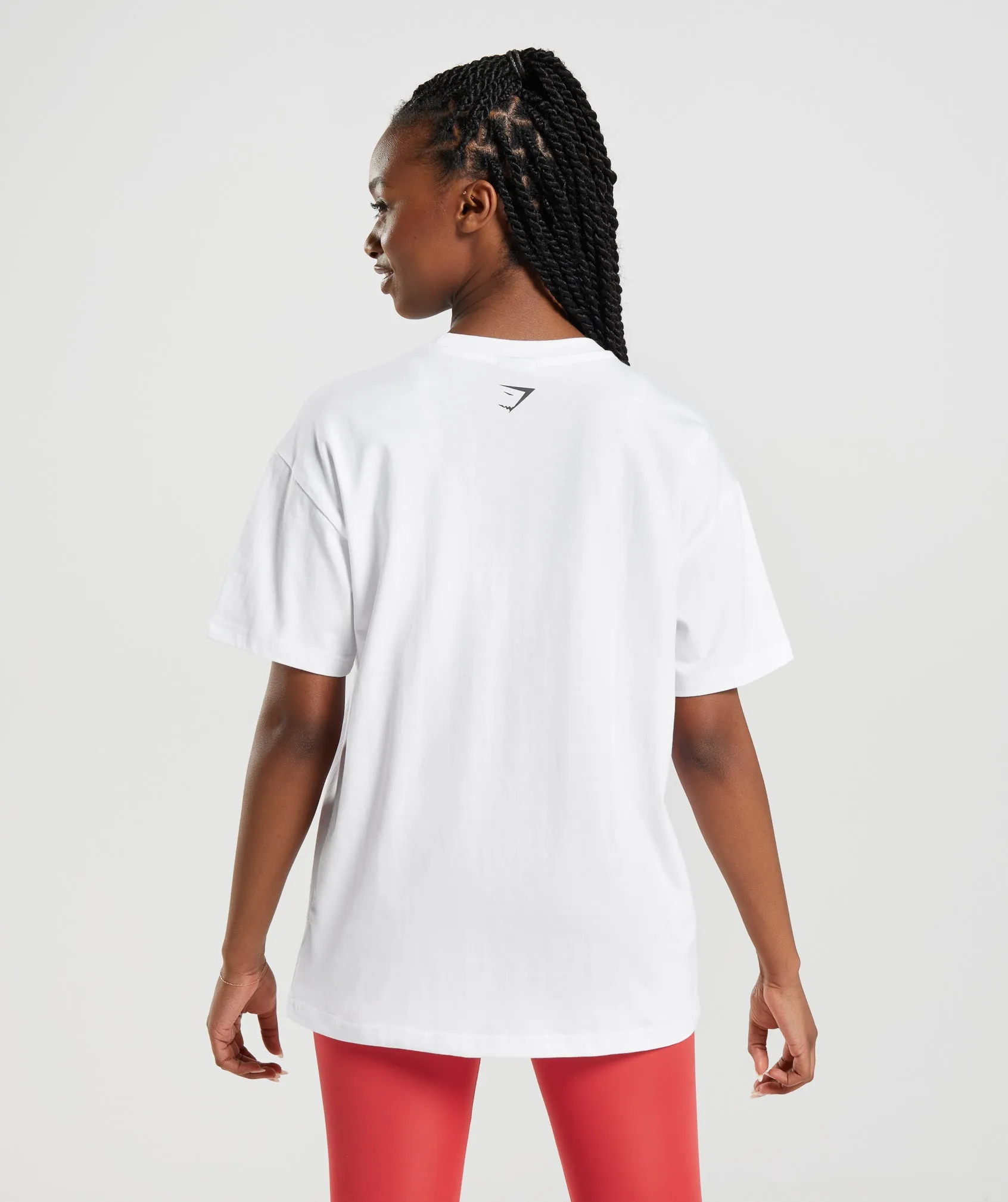 Gymshark Apollo Oversized T-Shirt - White