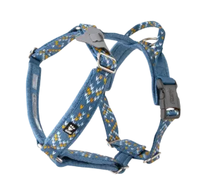 Hurtta Dog Y-Harness: Razzle Dazzle, Bilberry