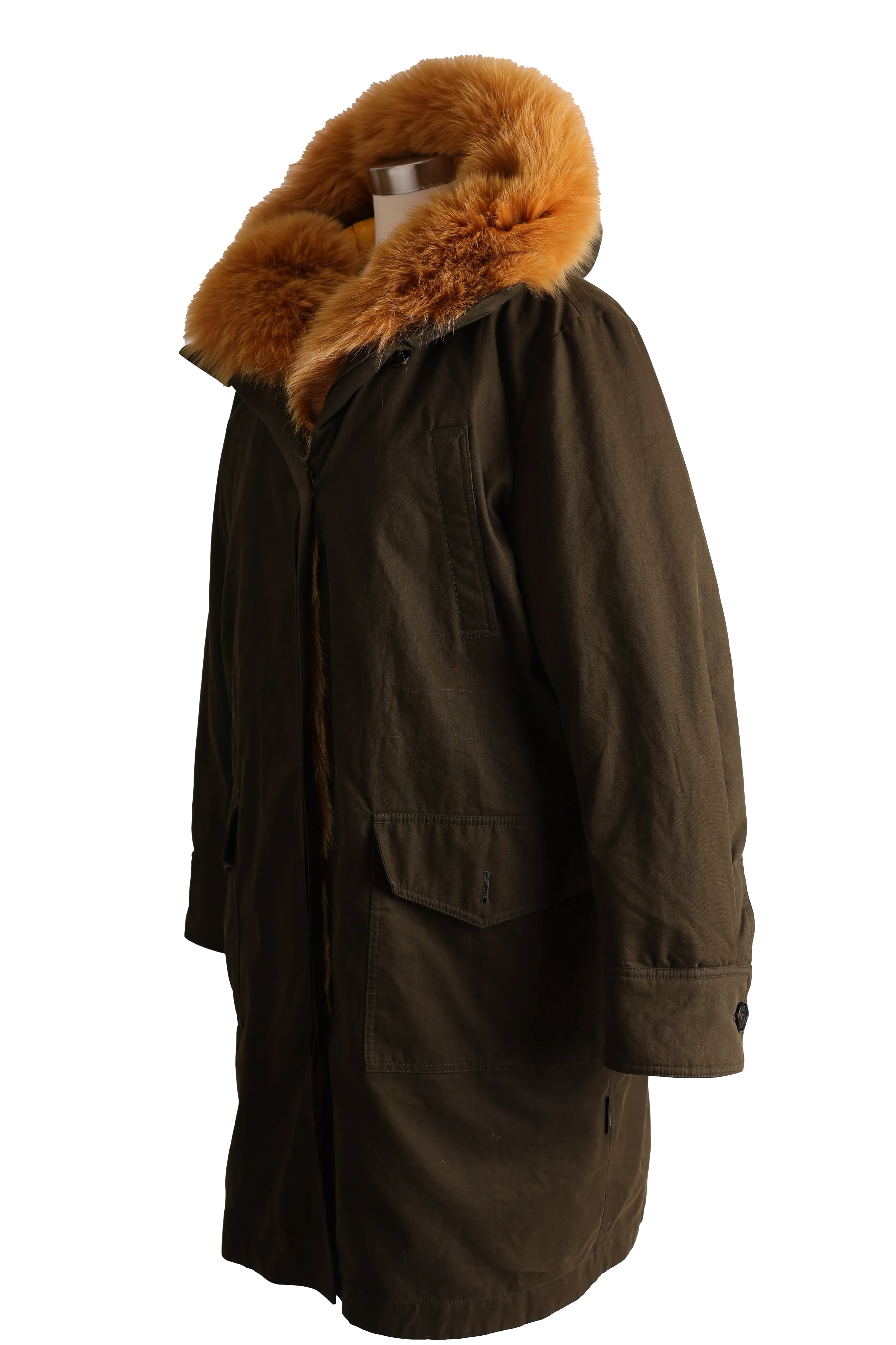 Hypolais Long Fur Trim Down Filled Parka