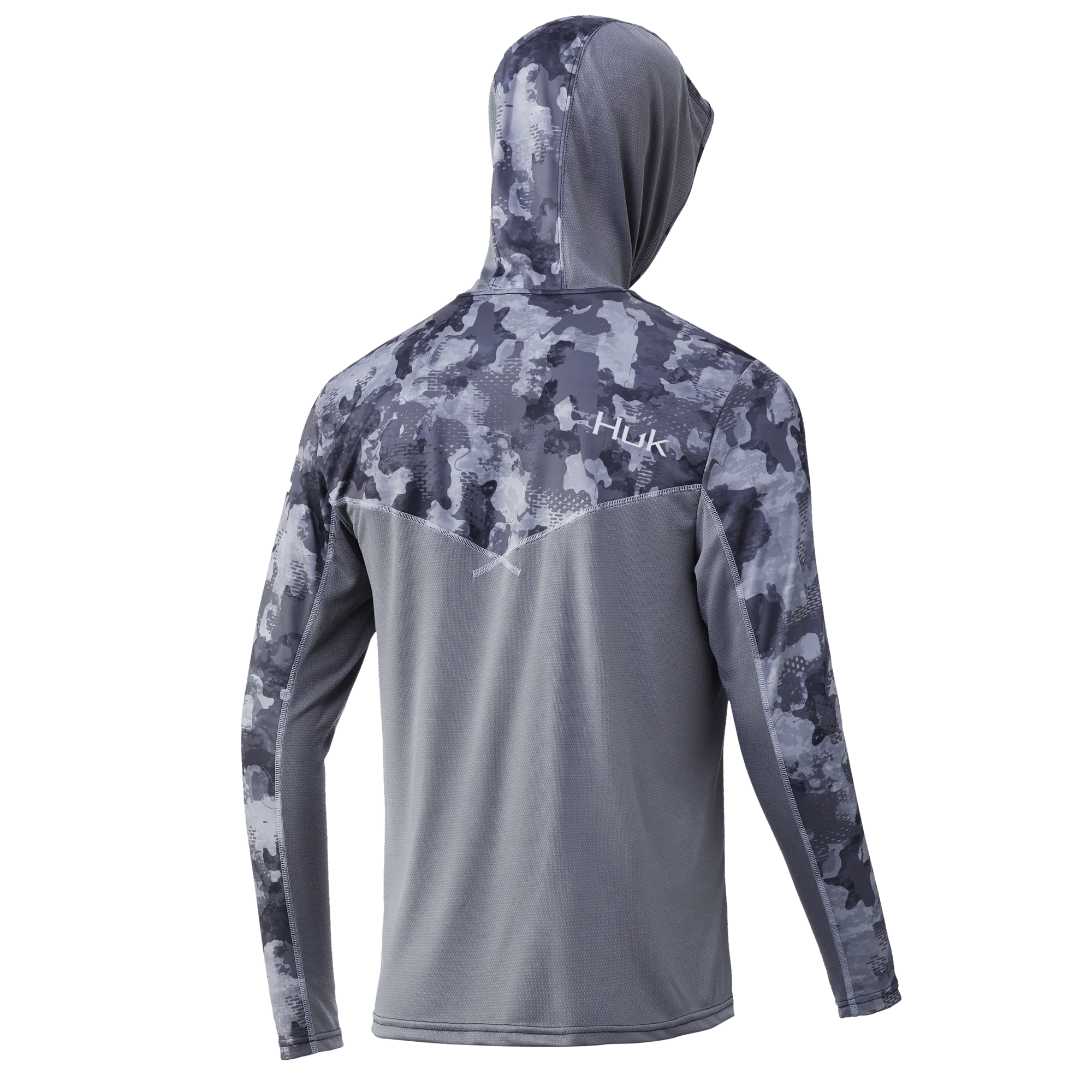 Icon X Refraction Camo Hoodie- Storm