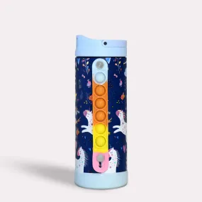 Iconic 14oz Pop Fidget Bottle - Unicorn