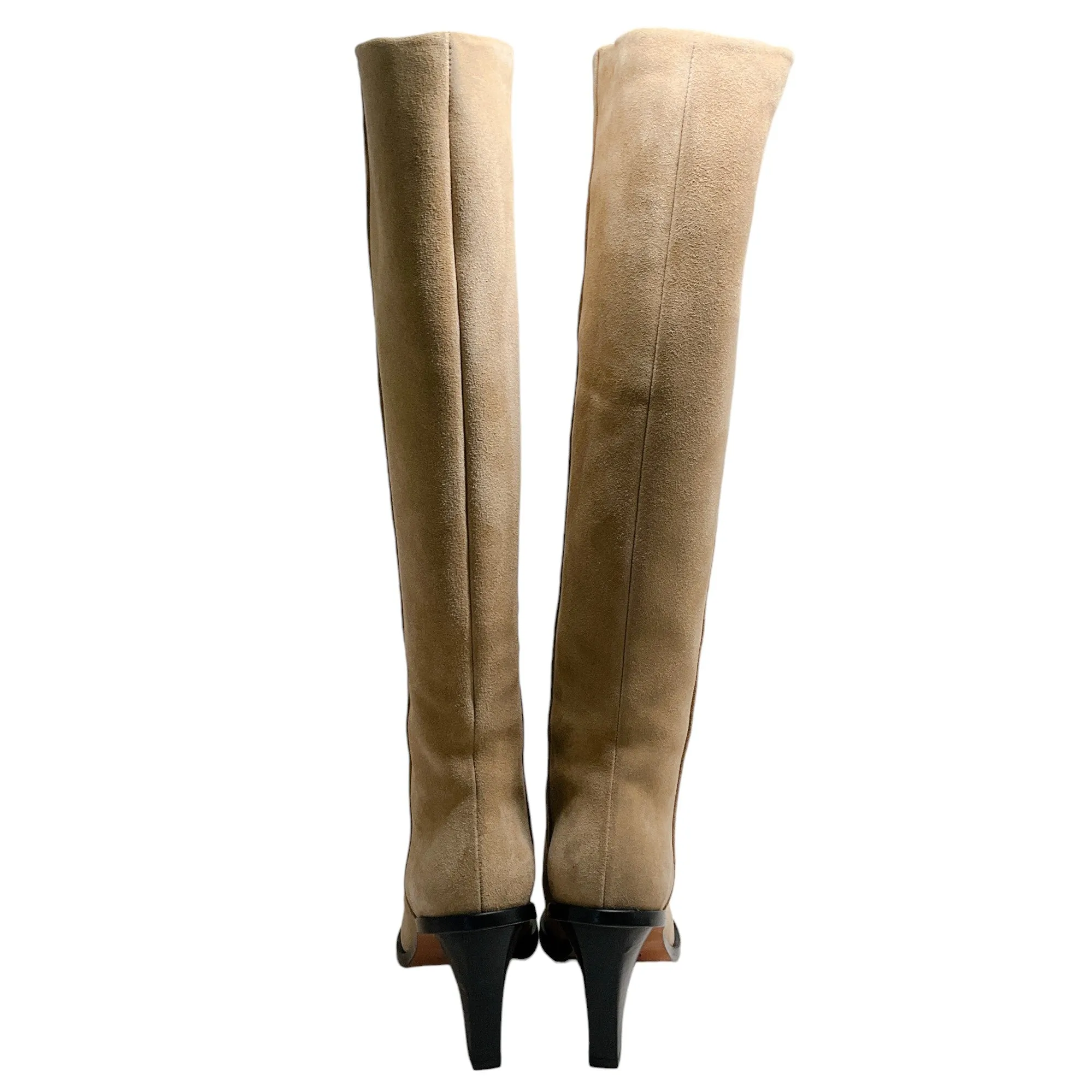 Iro Beige Suede Drova Boots