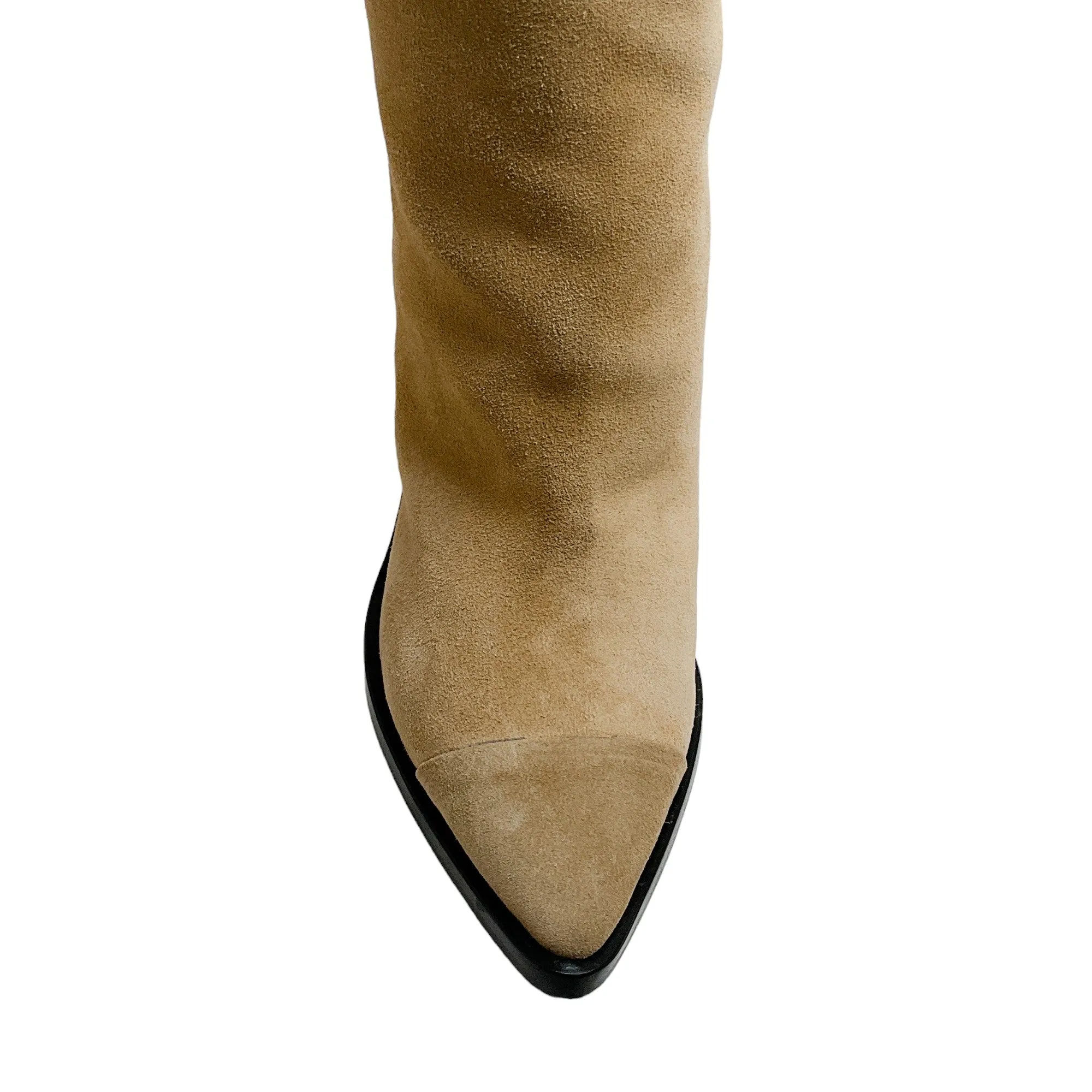 Iro Beige Suede Drova Boots