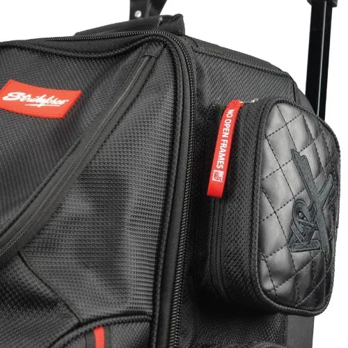 KR Strikeforce Diamond Black Triple Roller Premium Bowling Bag