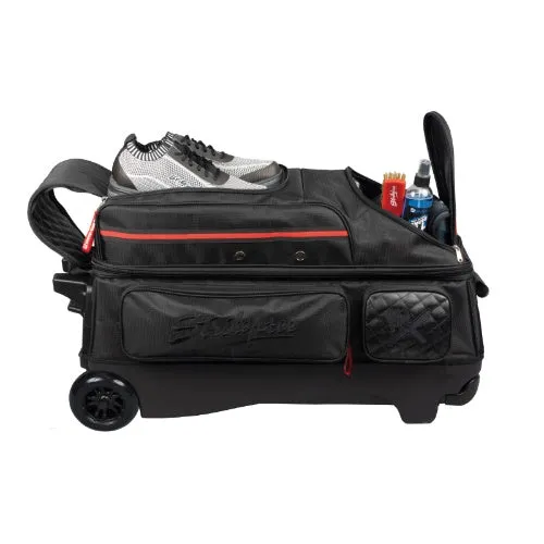 KR Strikeforce Diamond Black Triple Roller Premium Bowling Bag