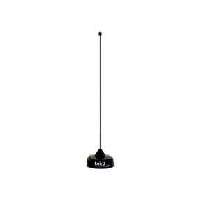 Laird QWB450 450-470 MHz Unity Gain 1/4 Wave Antenna (Black)