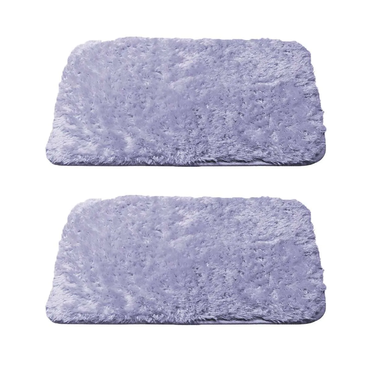 Lakeview Luxury Fuzzy Bath Rugs