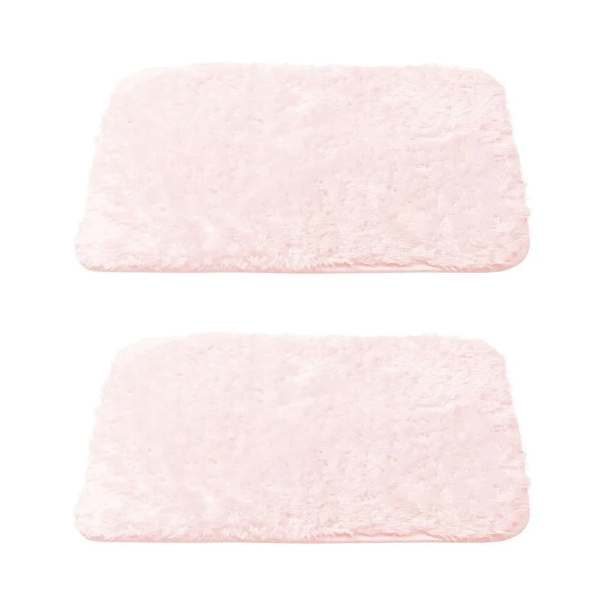 Lakeview Luxury Fuzzy Bath Rugs