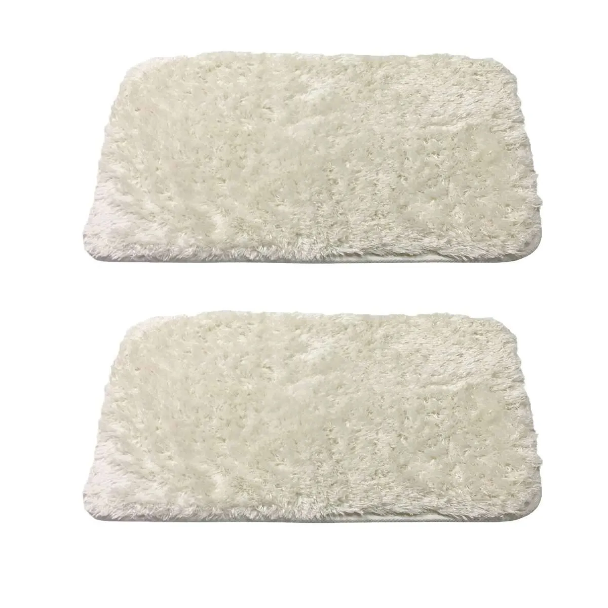 Lakeview Luxury Fuzzy Bath Rugs