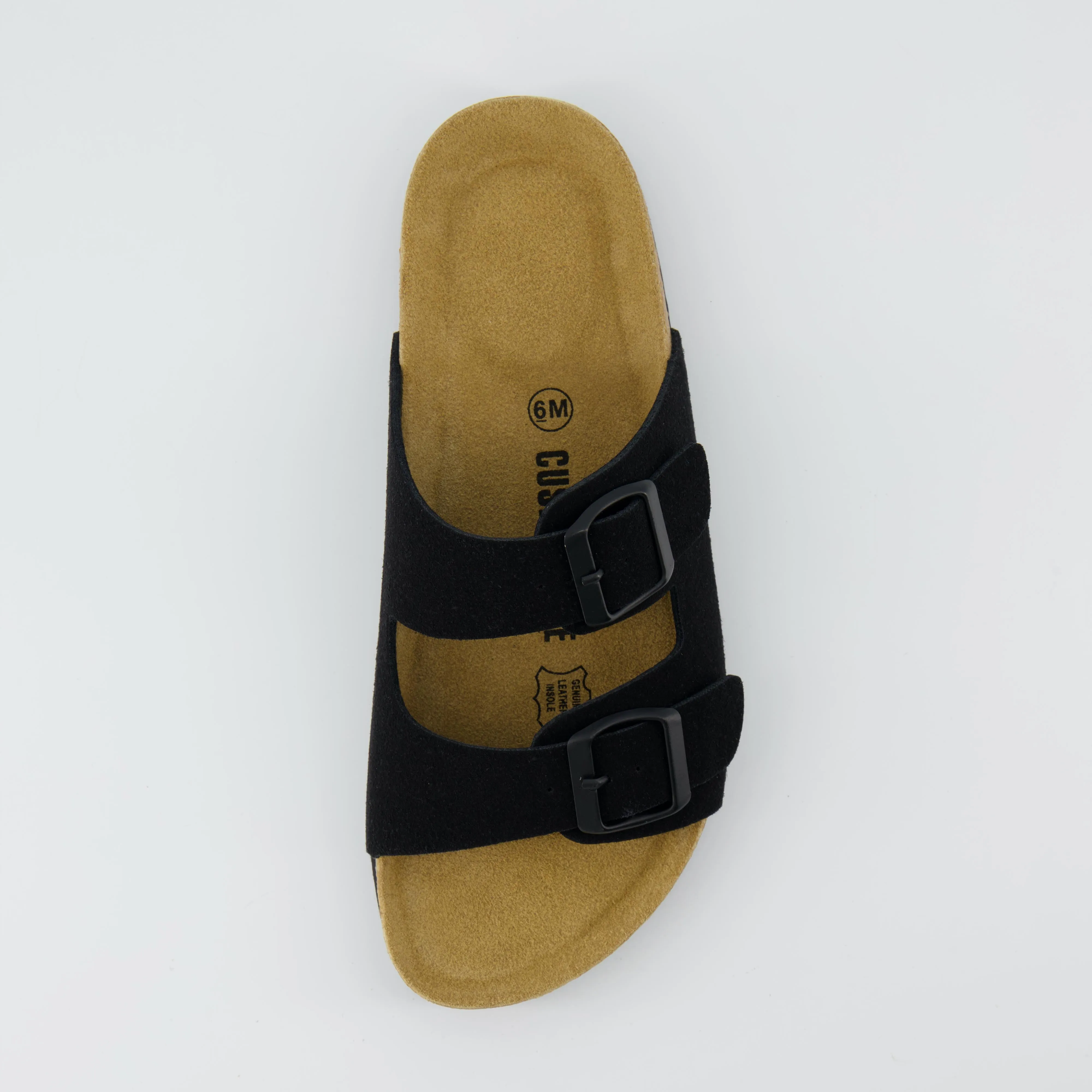 Lane Cork Footbed Sandal Suedes