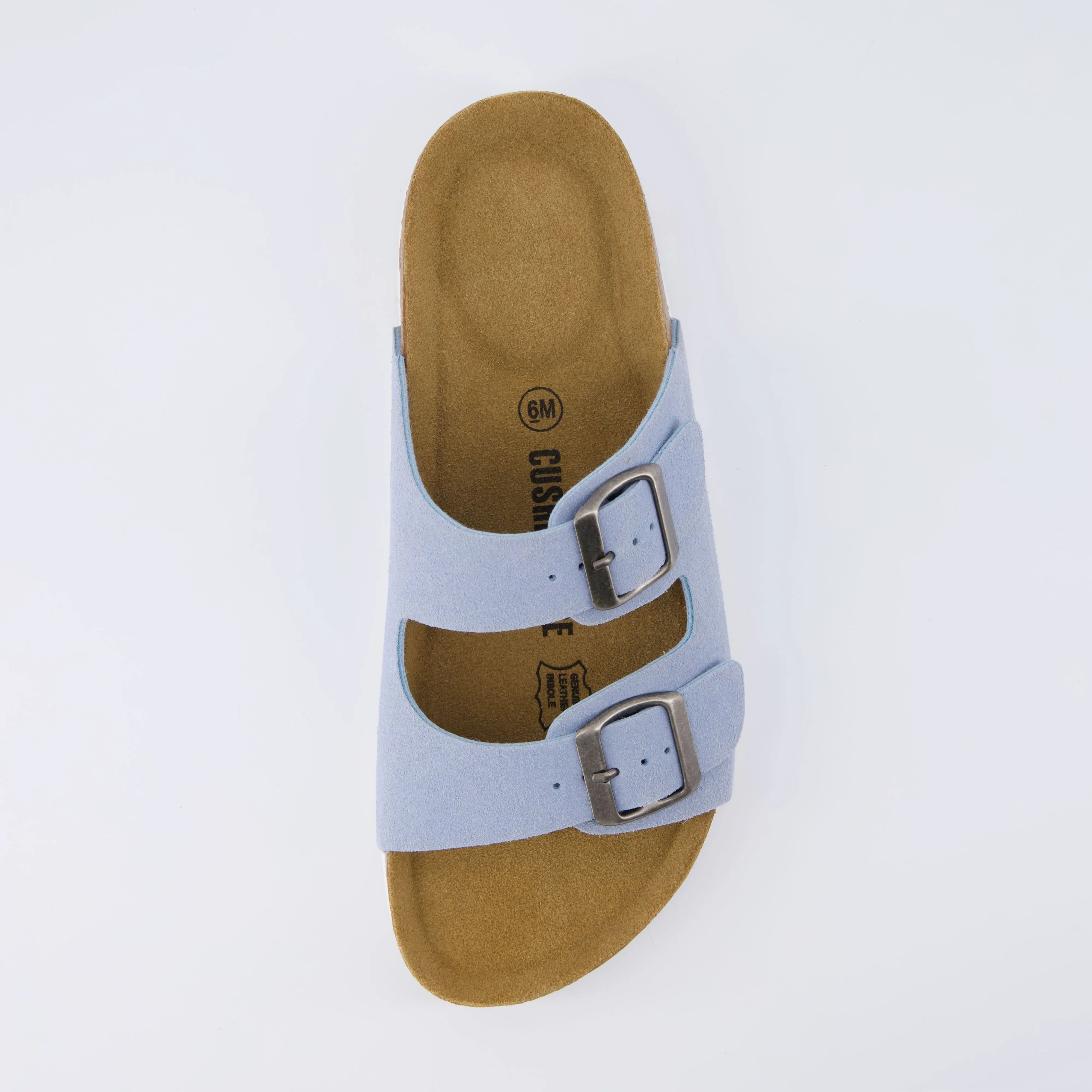 Lane Cork Footbed Sandal Suedes