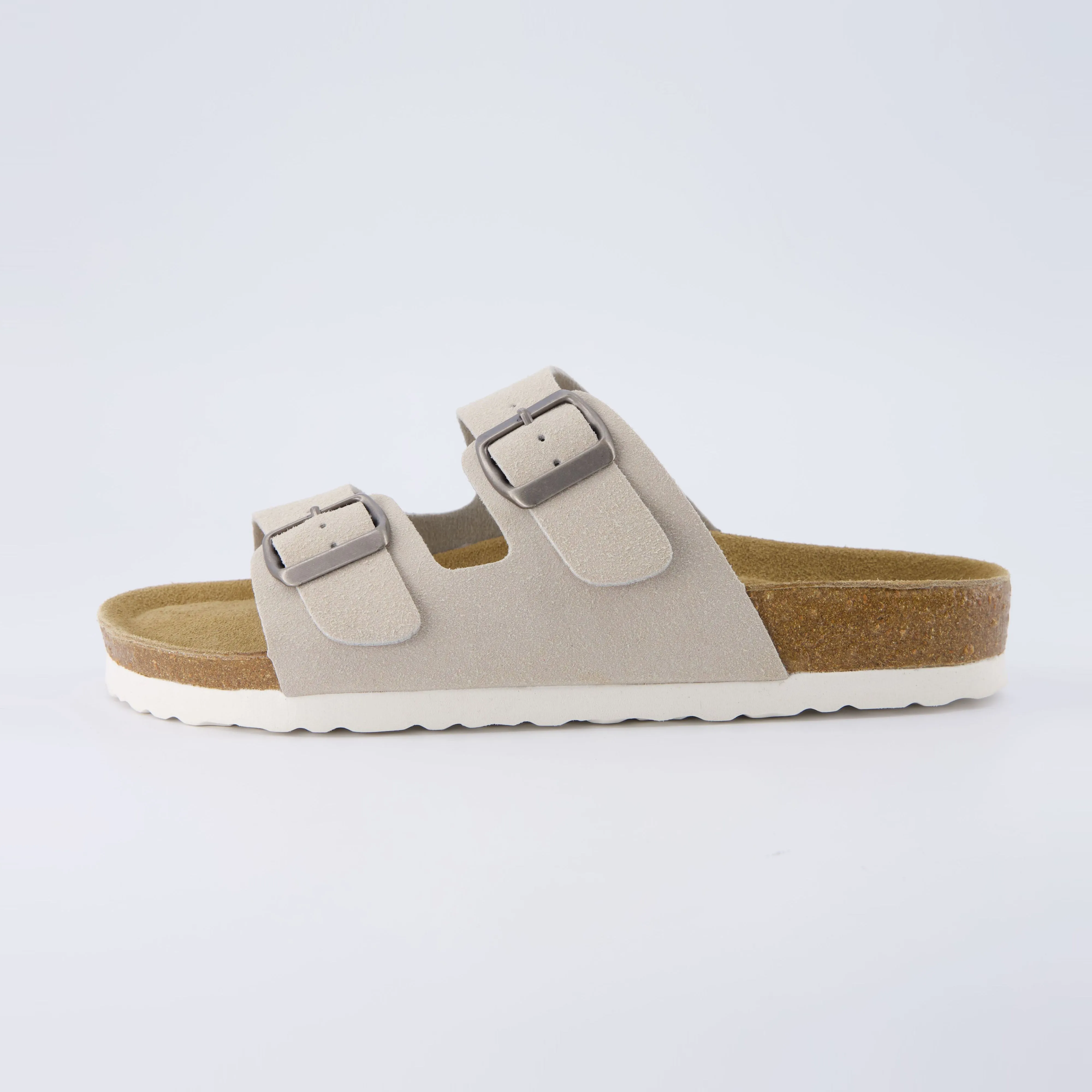 Lane Cork Footbed Sandal Suedes