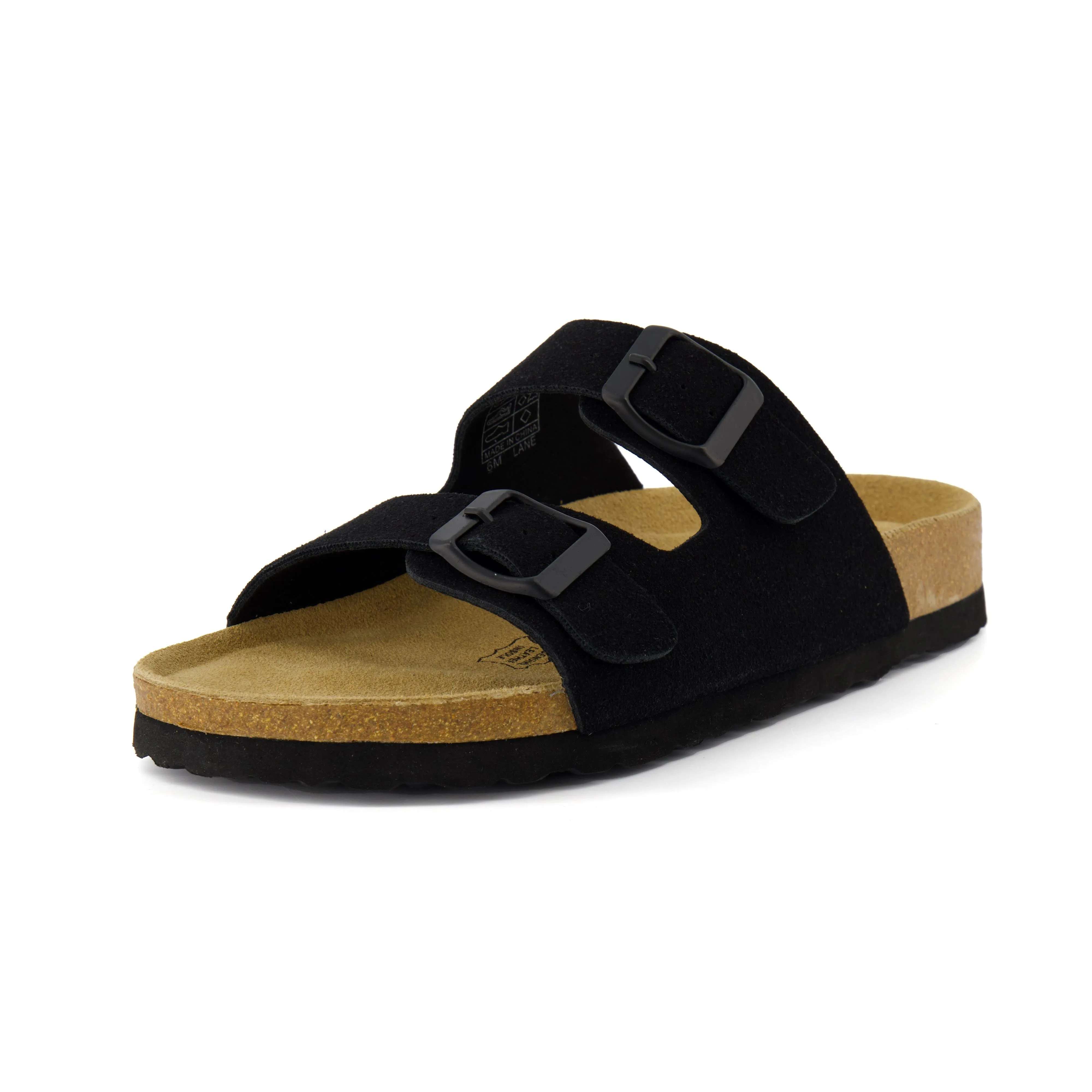 Lane Cork Footbed Sandal Suedes