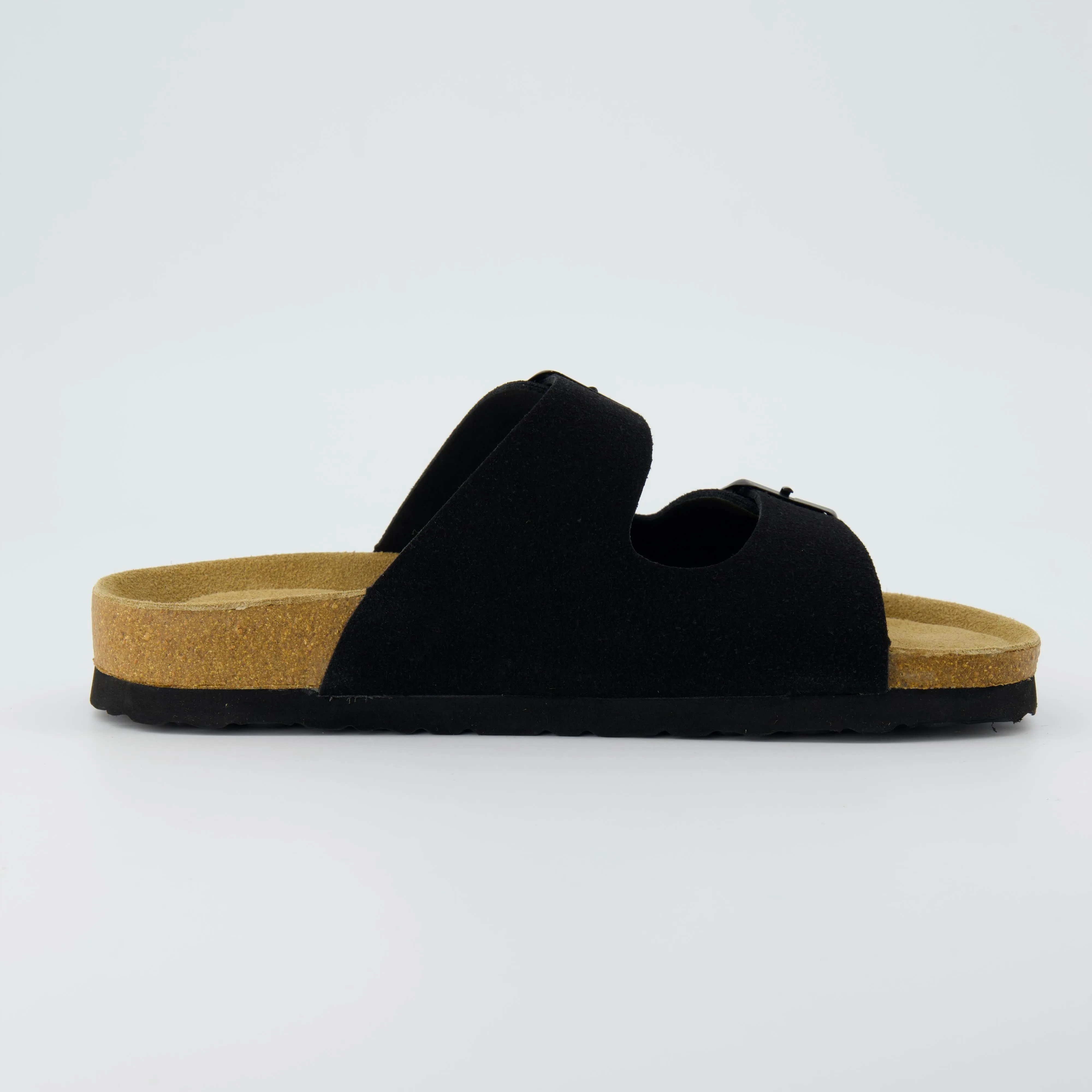 Lane Cork Footbed Sandal Suedes