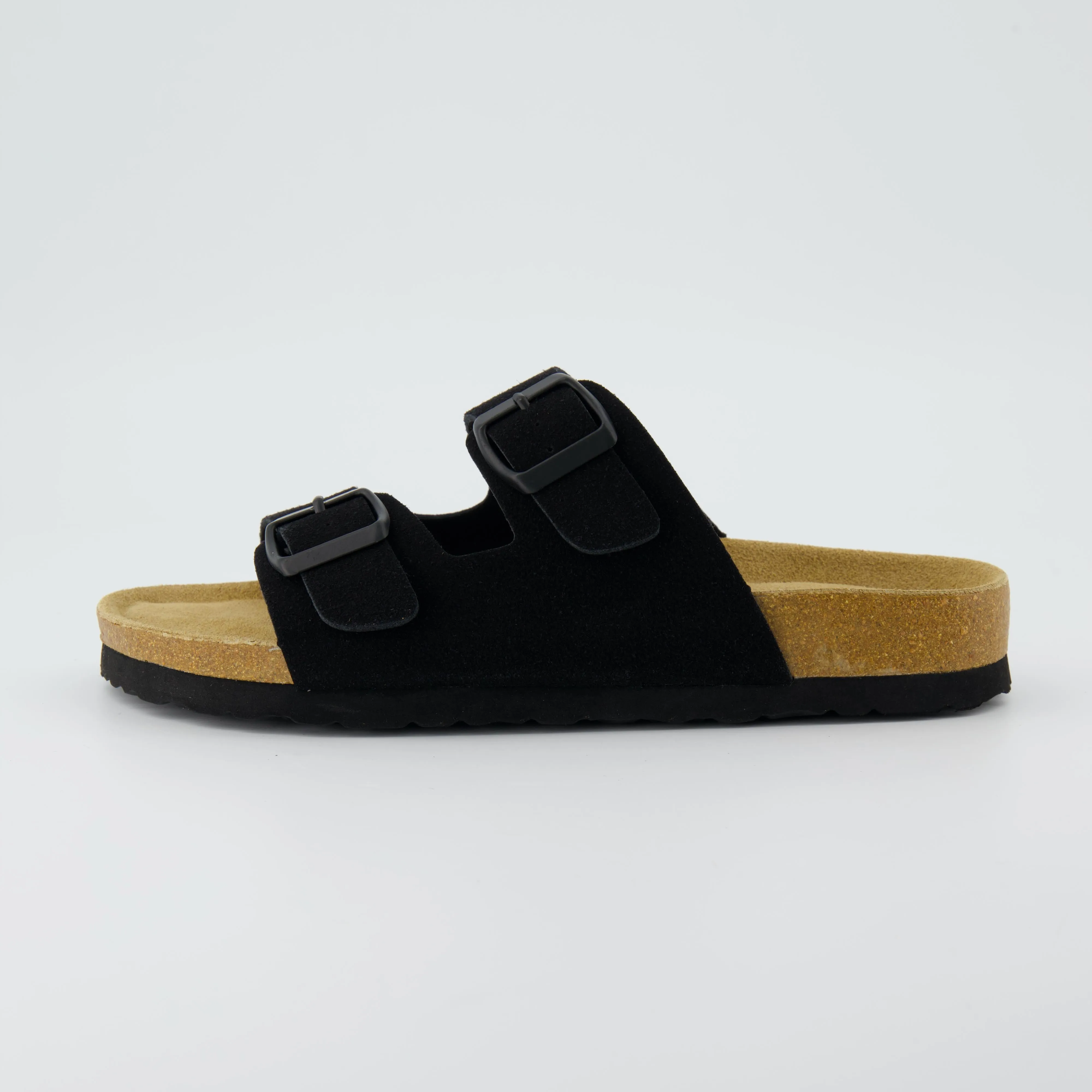 Lane Cork Footbed Sandal Suedes