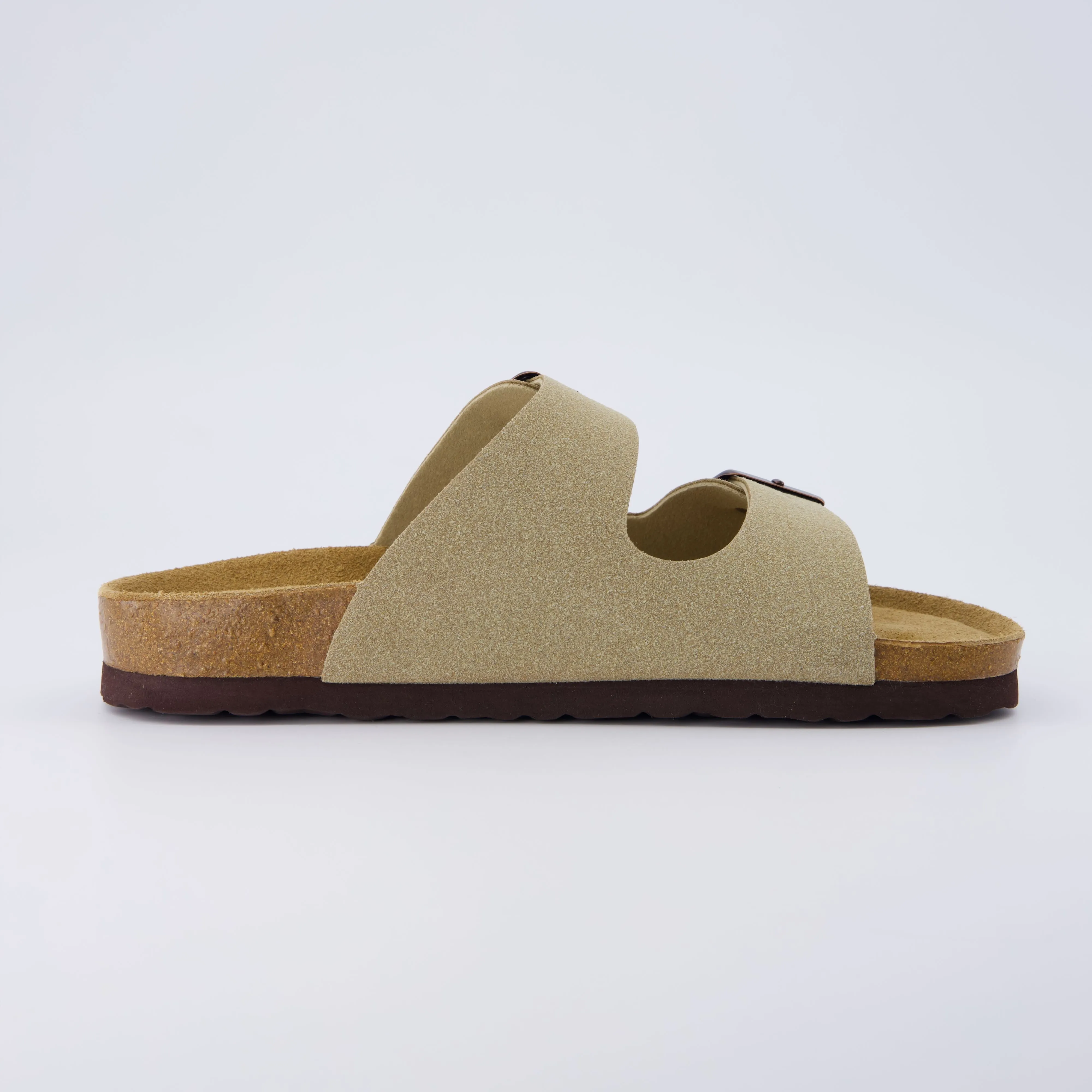 Lane Cork Footbed Sandal Suedes