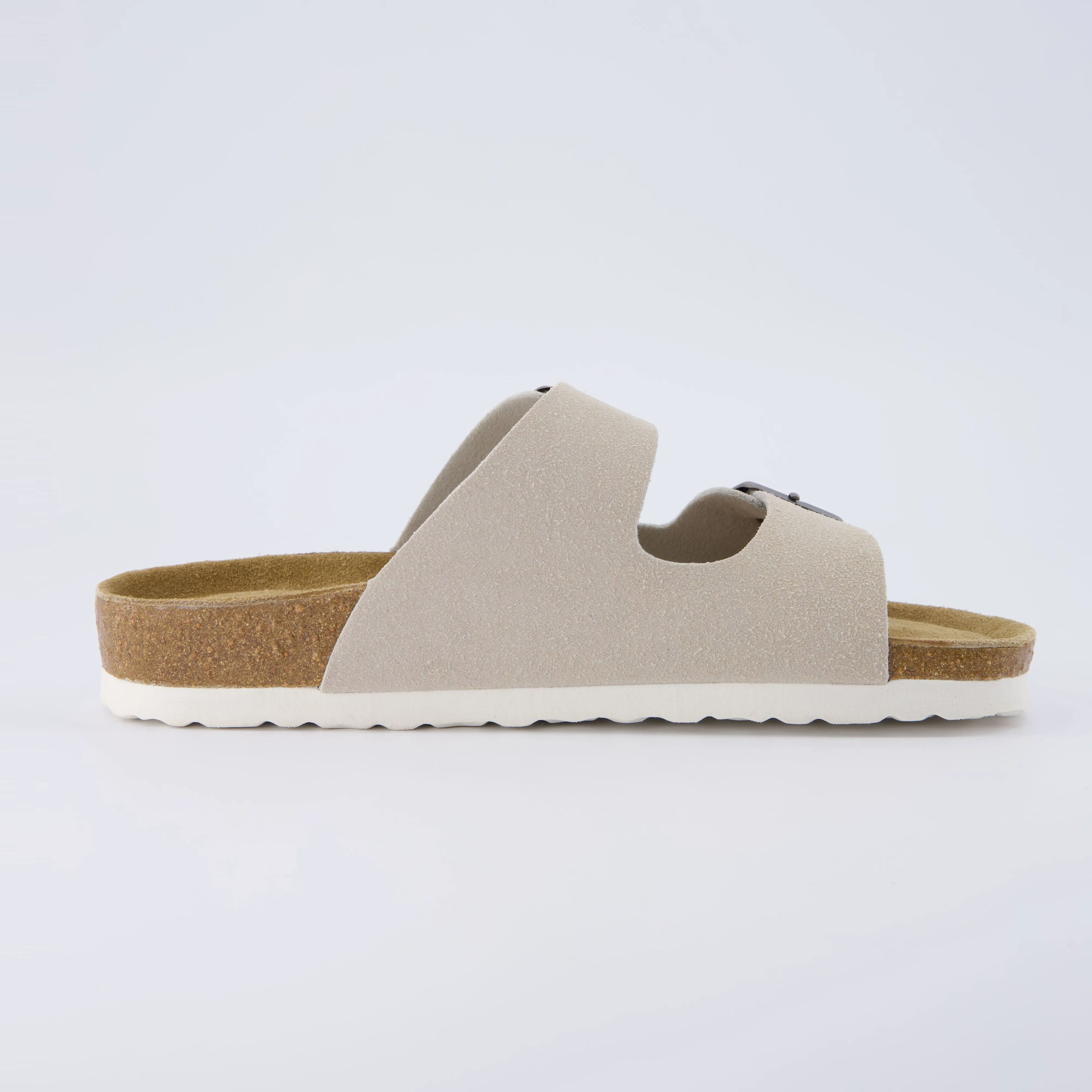 Lane Cork Footbed Sandal Suedes