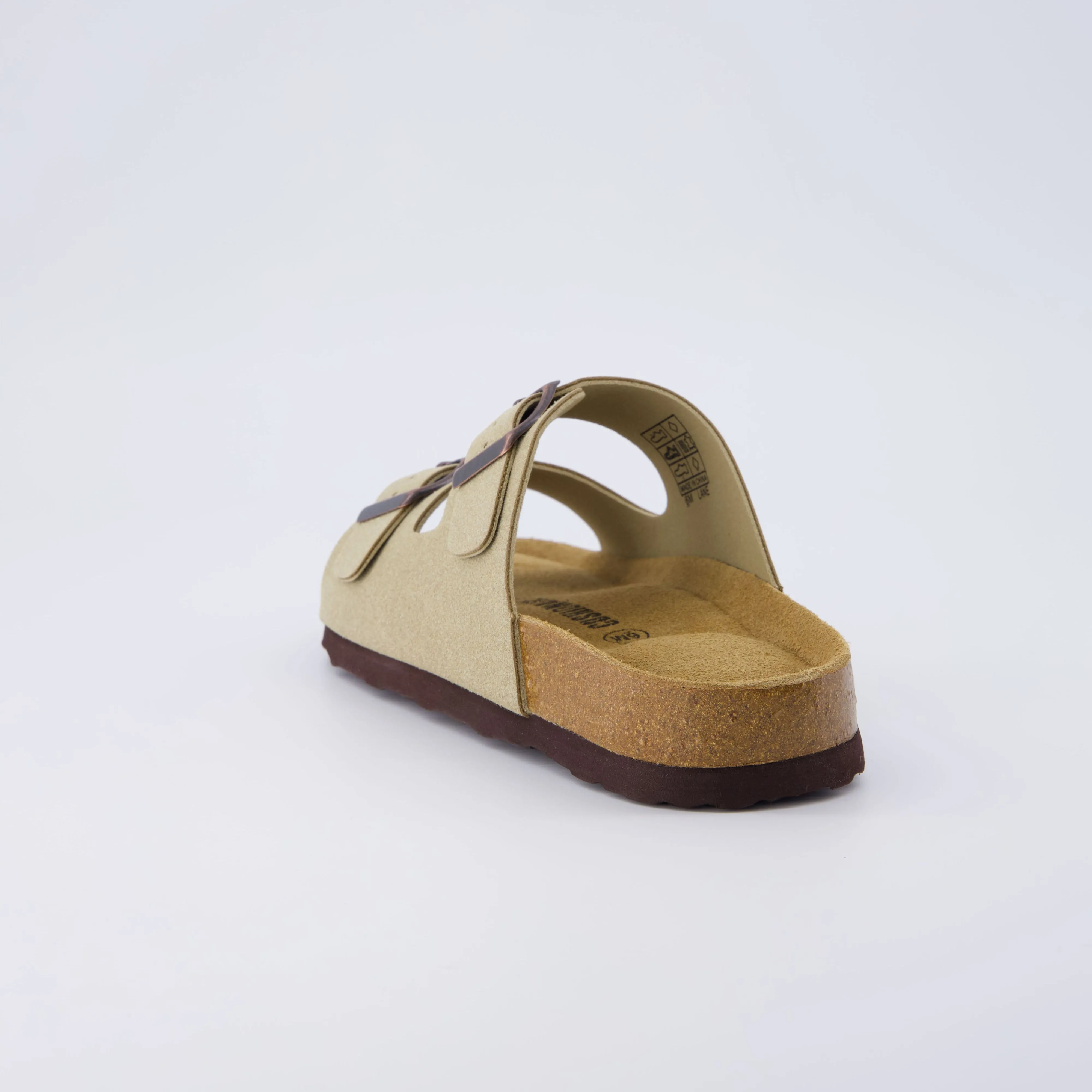 Lane Cork Footbed Sandal Suedes