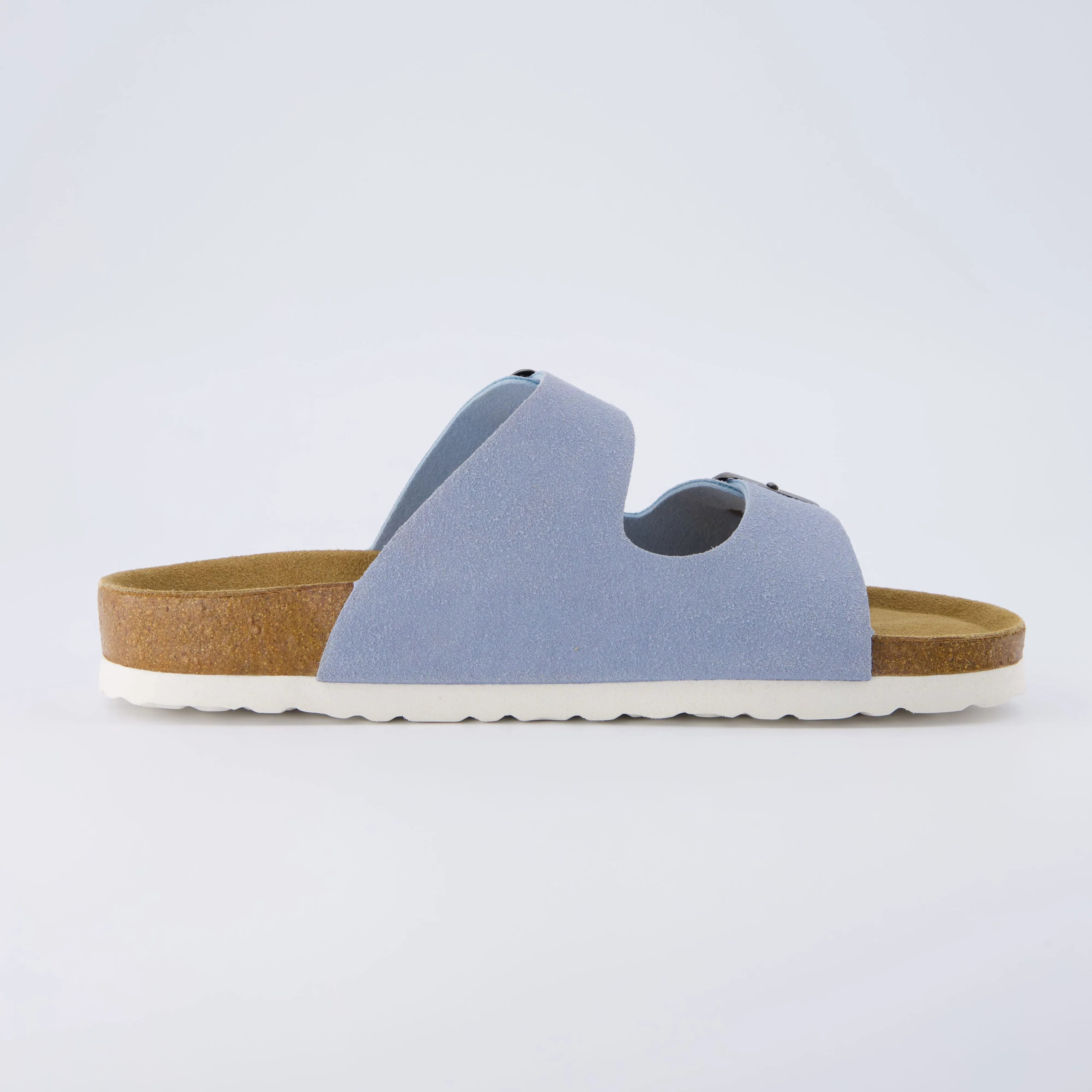 Lane Cork Footbed Sandal Suedes