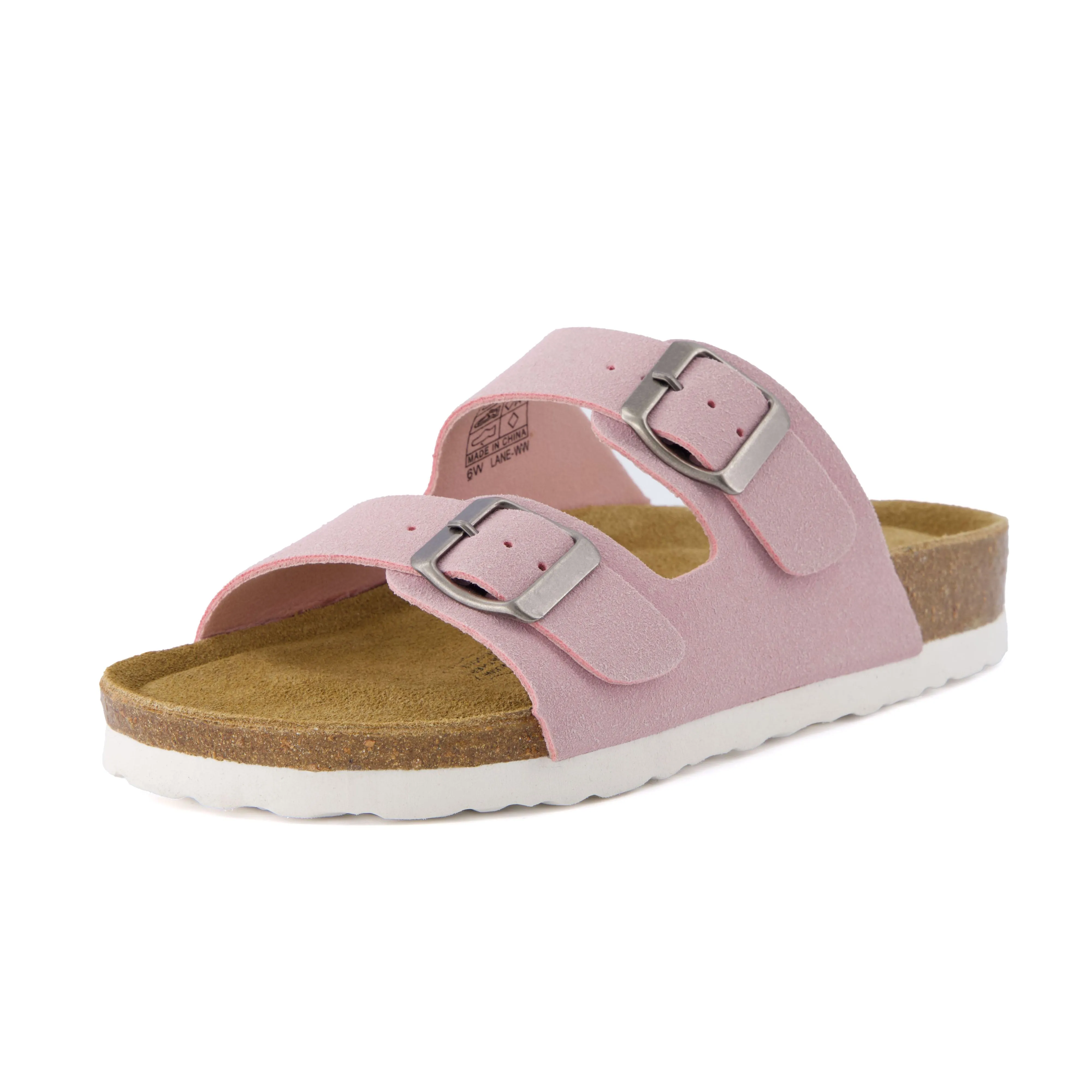 Lane Cork Footbed Sandal Suedes