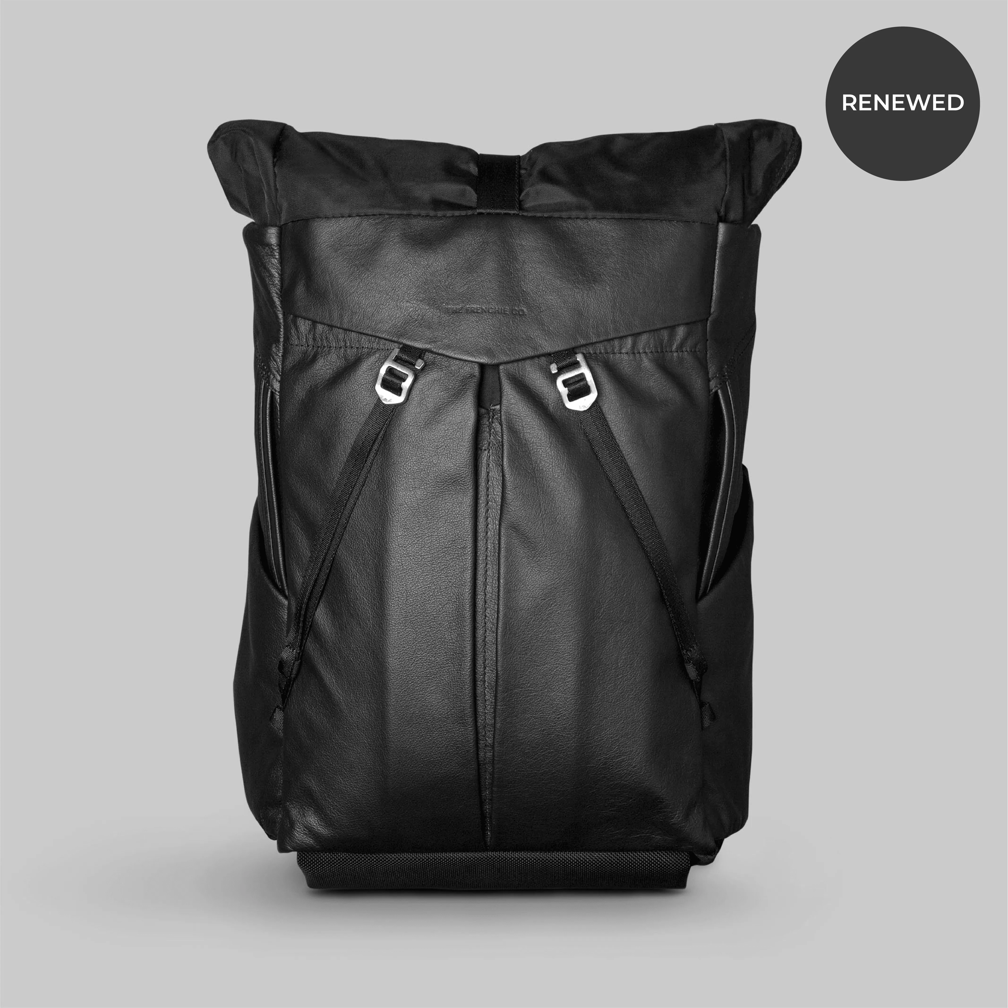 LEATHER ANTI-THEFT SPEED BACKPACK