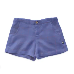 Linen Shorts - Iris