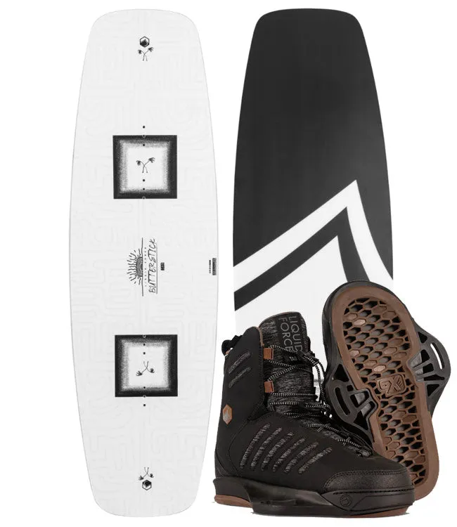 Liquid Force Butterstick Wakeboard Package with Tao Boots (2022)