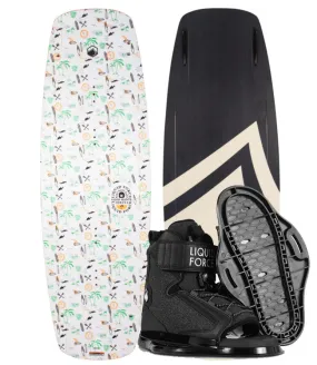 Liquid Force Rant Wakeboard Package with Rant Boots (2022)