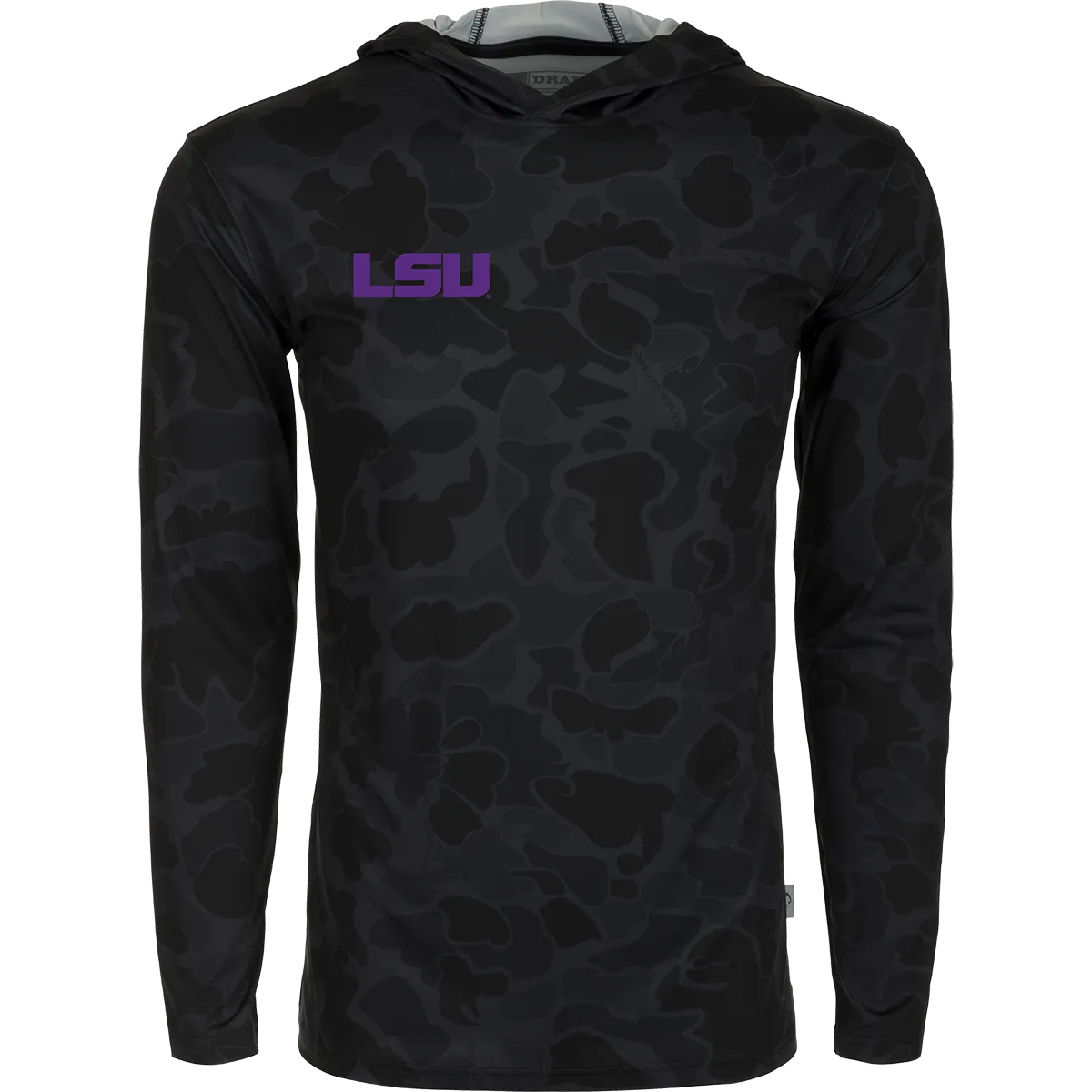 LSU Performance Long Sleeve Camo Hoodie