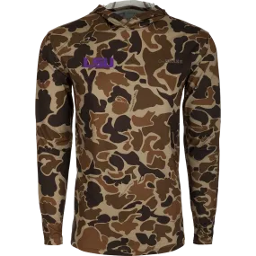 LSU Performance Long Sleeve Camo Hoodie