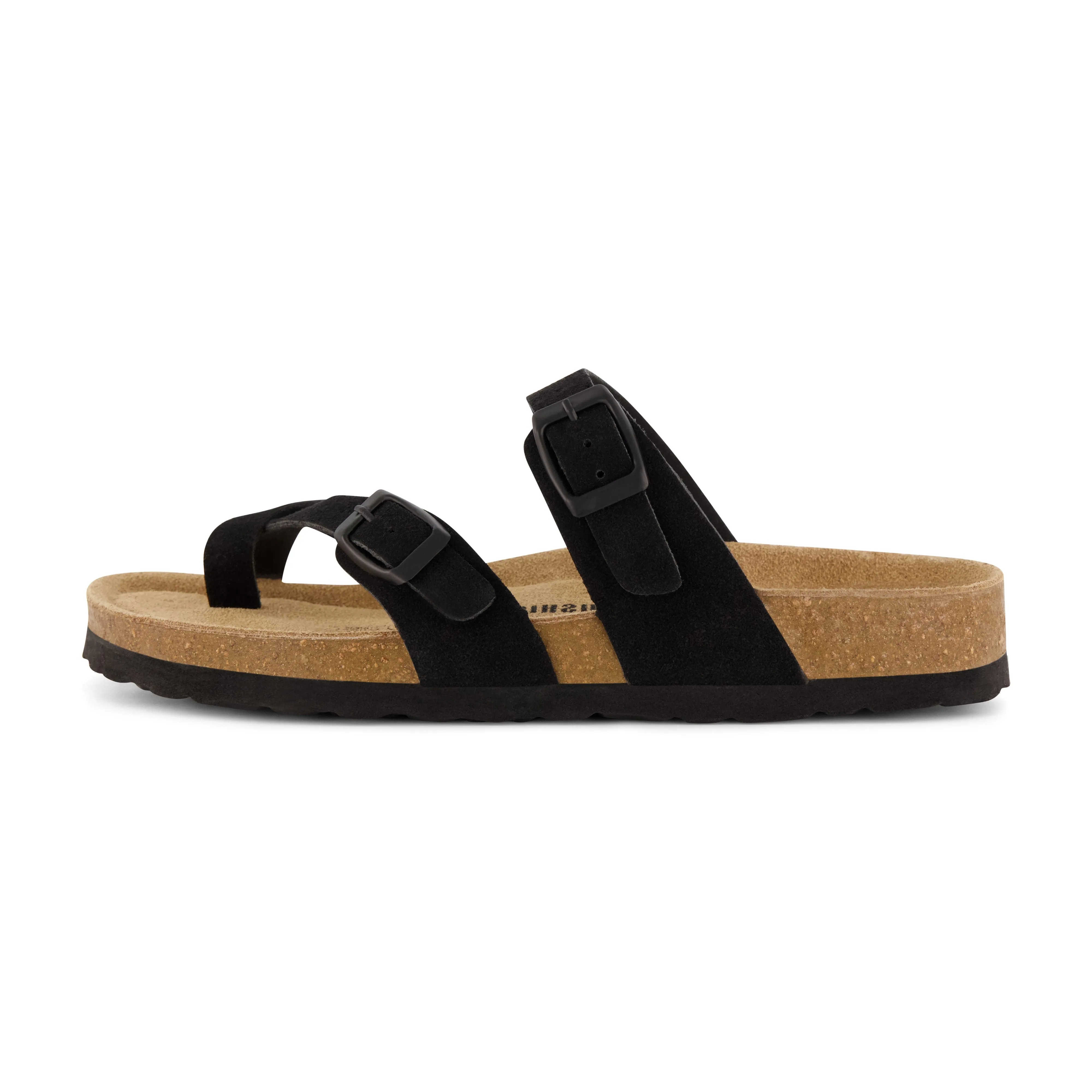 Luna Cork Footbed Sandal Suedes