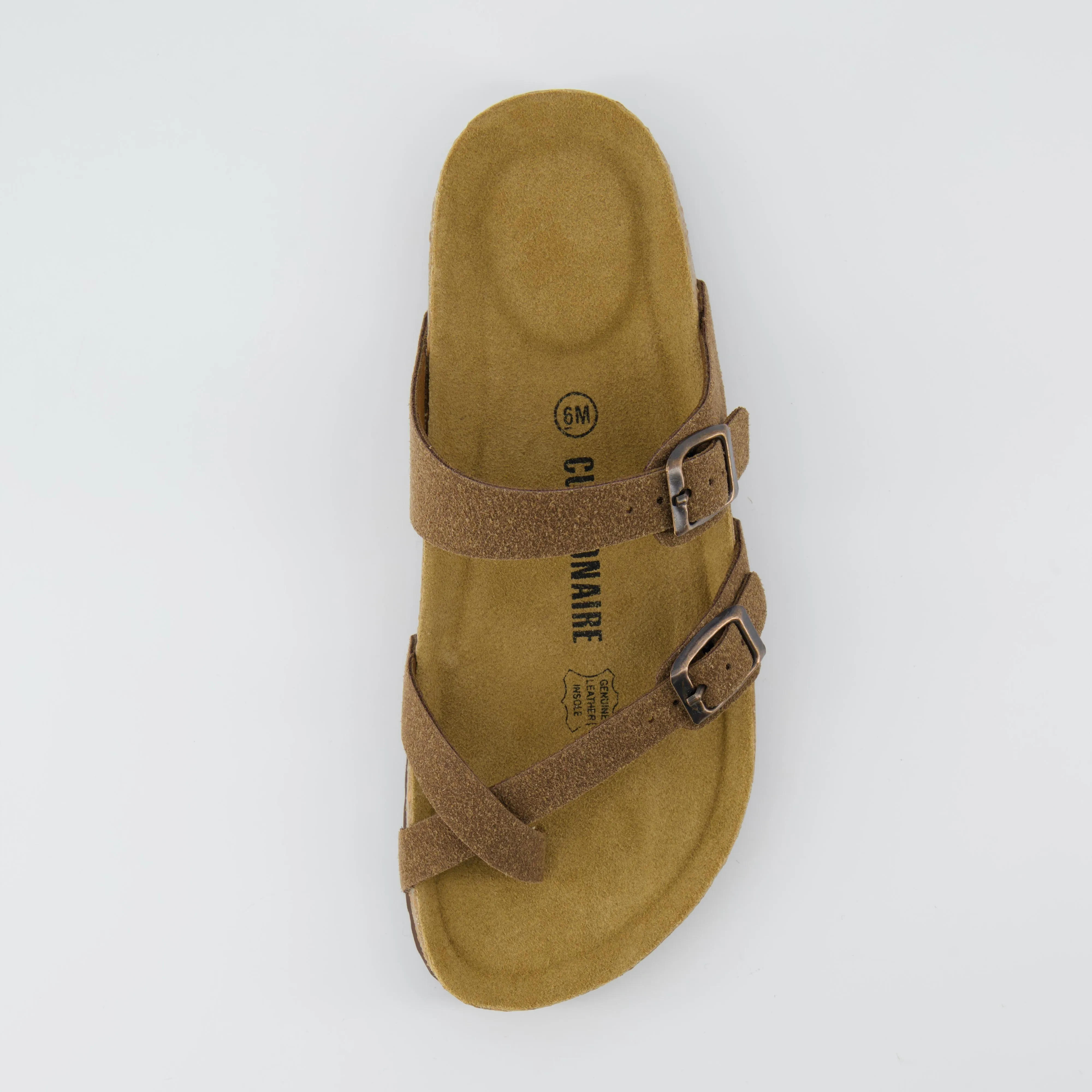 Luna Cork Footbed Sandal Suedes