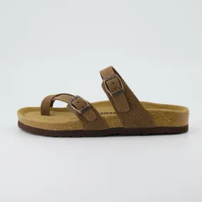 Luna Cork Footbed Sandal Suedes