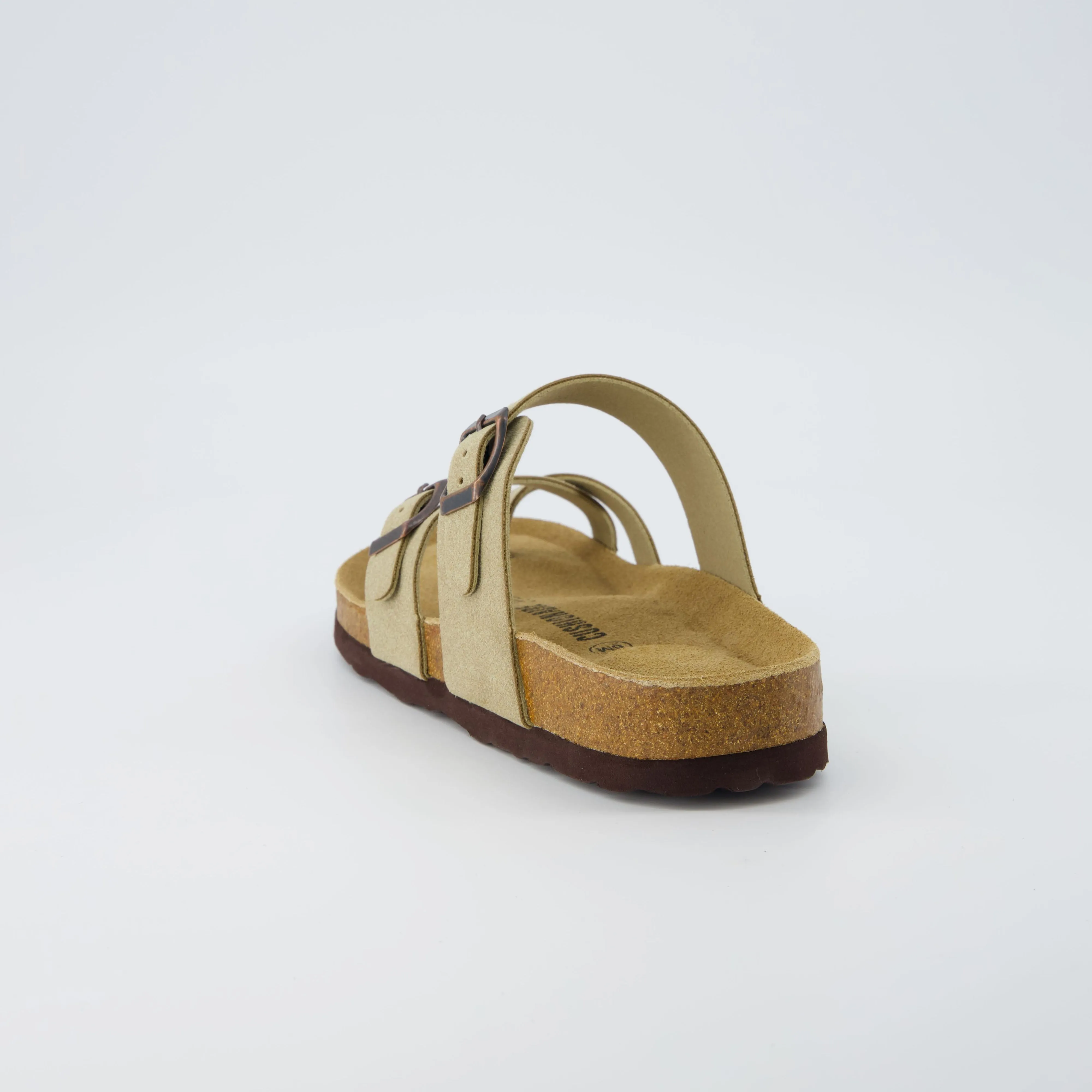 Luna Cork Footbed Sandal Suedes