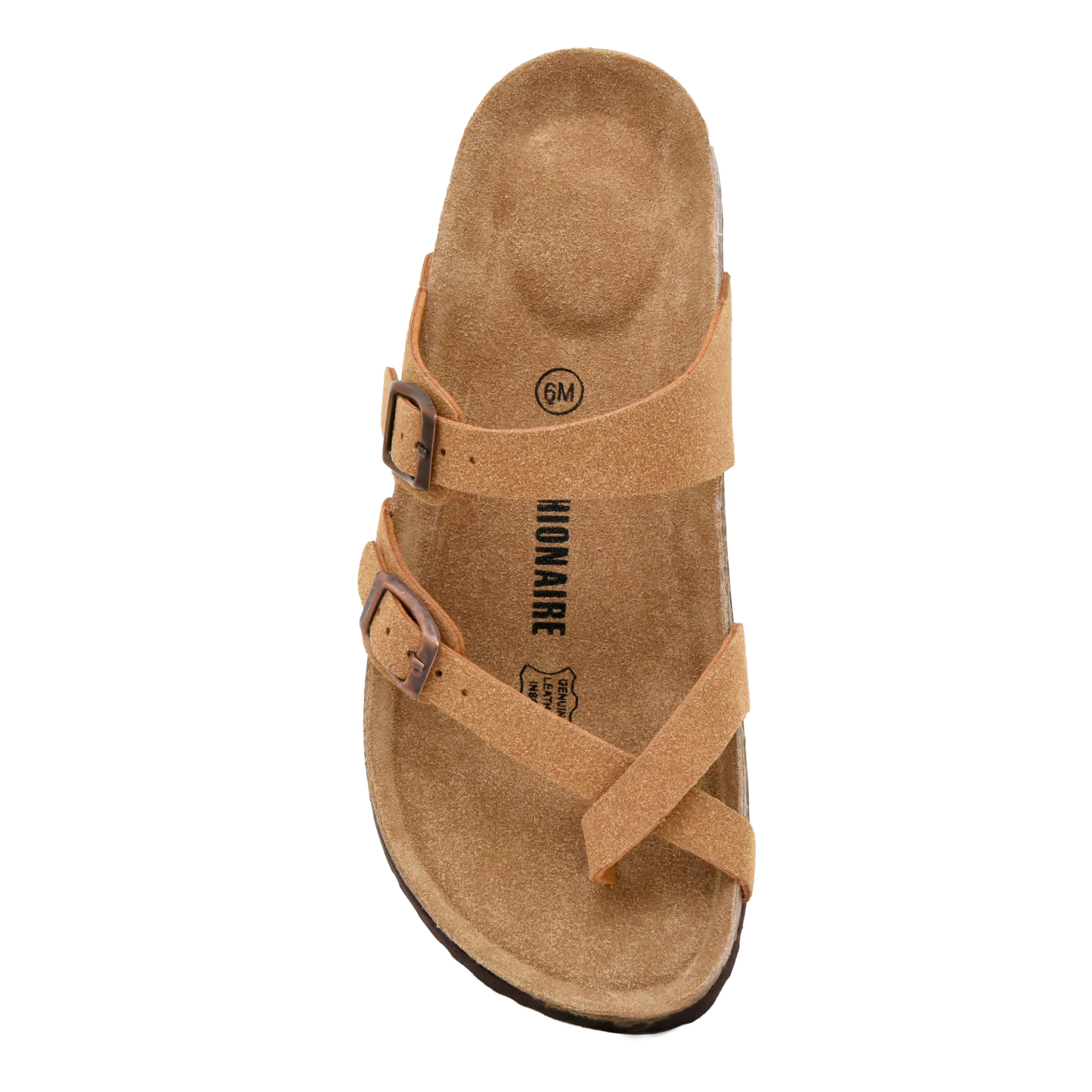 Luna Cork Footbed Sandal Suedes